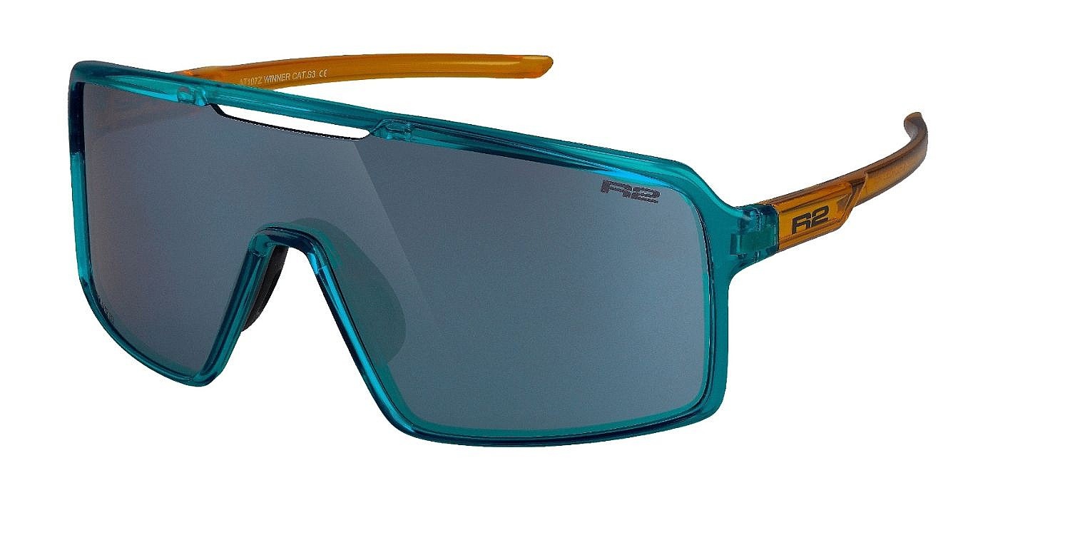 brýle R2 Winner - AT107Z/Crystal Blue/Amber/Silver Mirror/Polarized