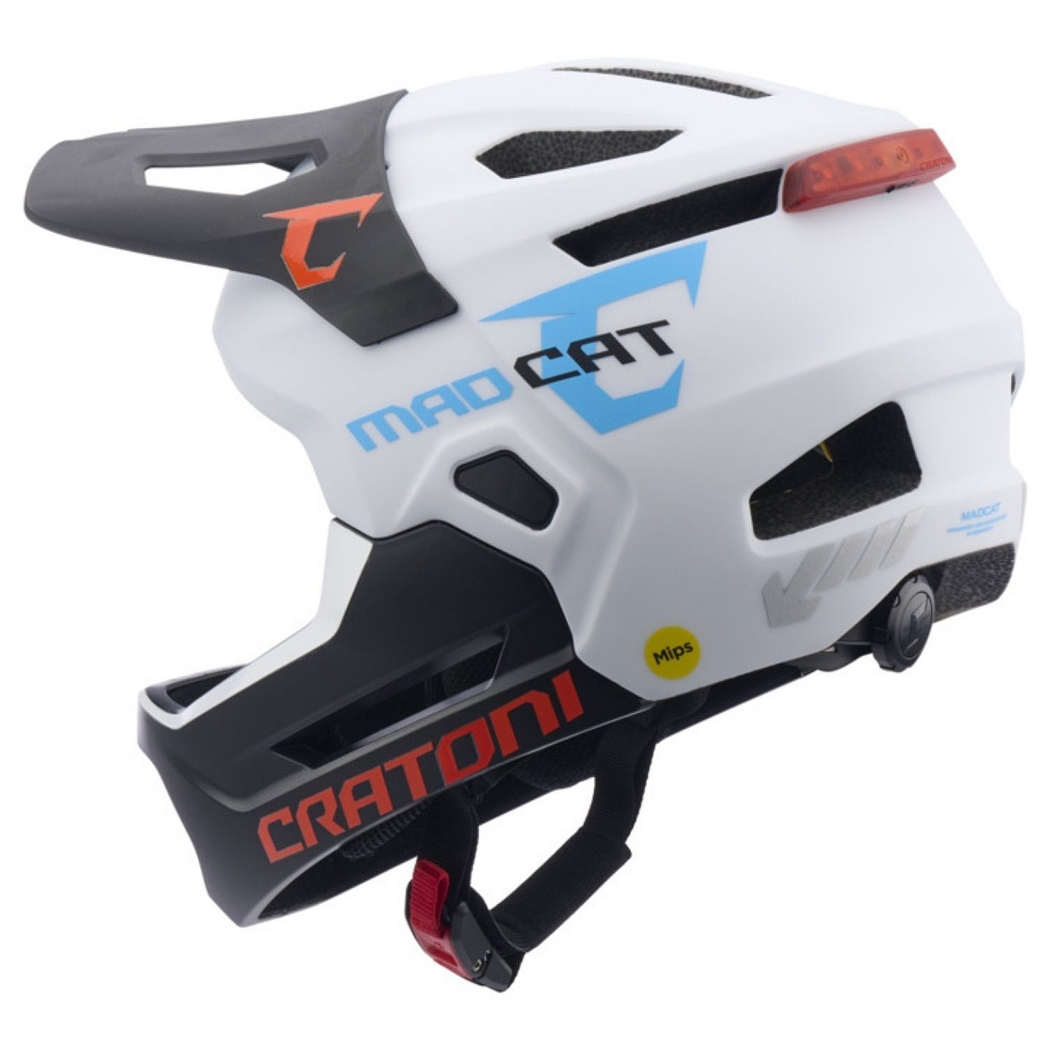 helma Cratoni MadCat Mips - White/Black Matt