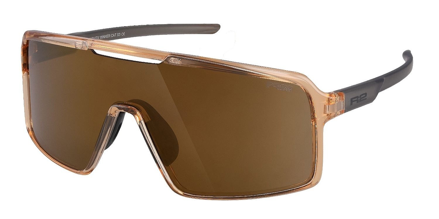 очки R2 Winner - AT107X/Crystal Amber Gloss/Grey Matt/Copper Chrome