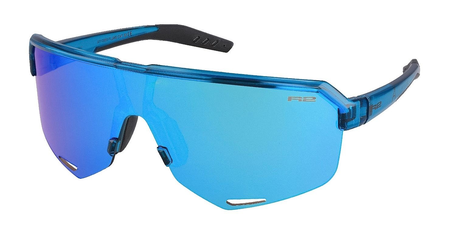 brýle R2 Fluke - AT100B5/Crystal Blue Turquoise Gloss/Ice Blue