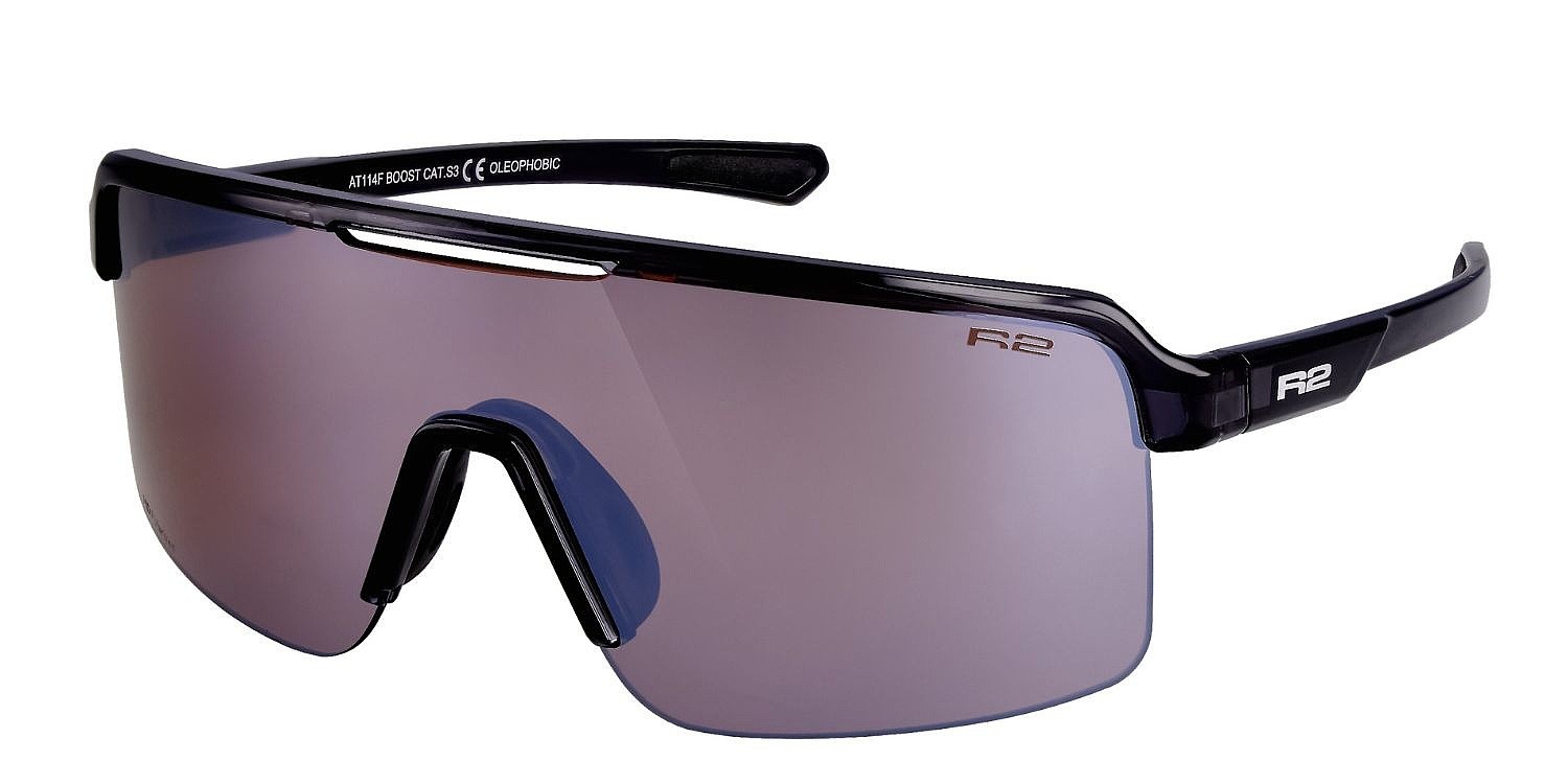 brýle R2 Boost - AT114F/Crystal Grey Gloss/Silver Mirror/Polarized