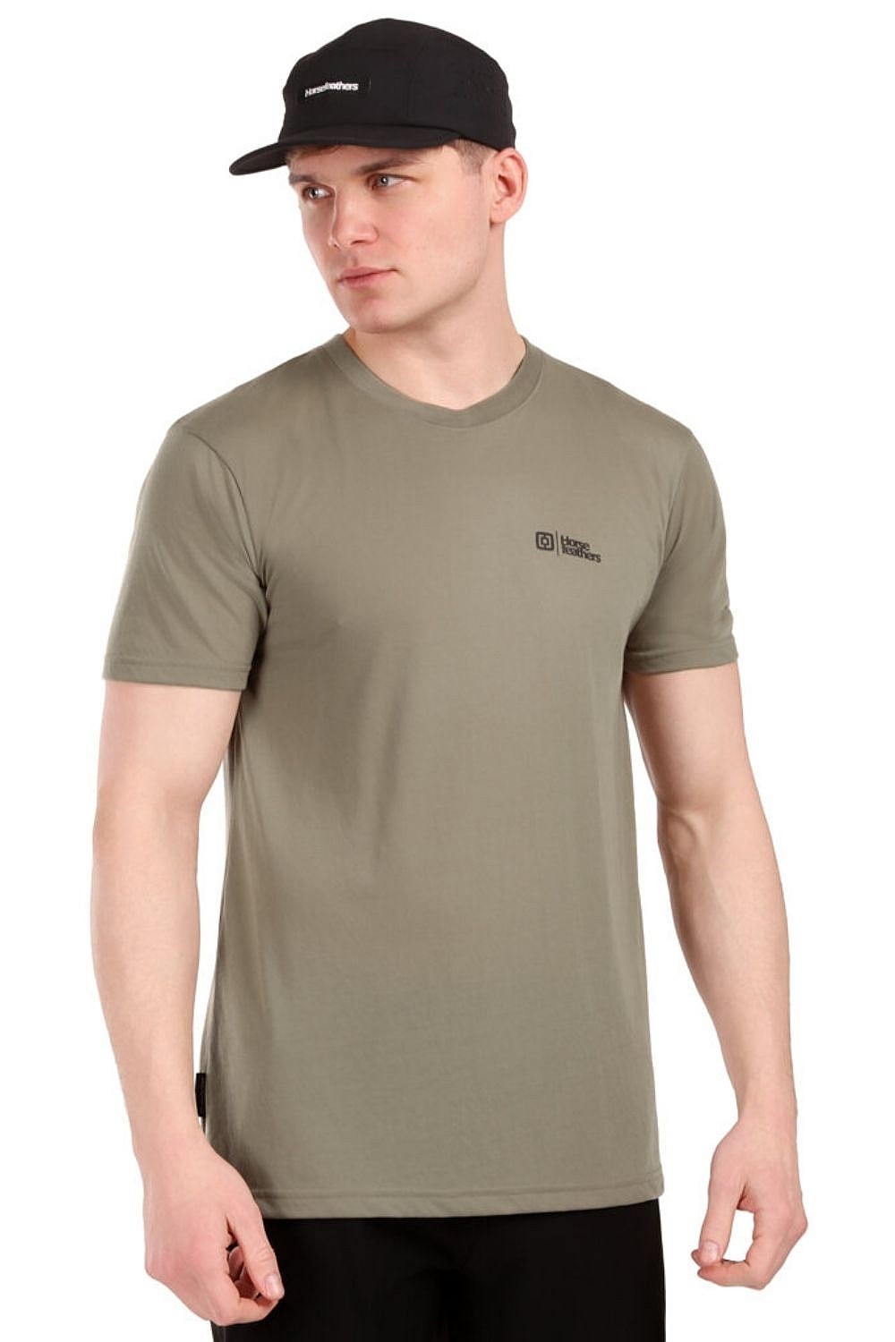 tričko Horsefeathers Rooter Tech - Taupe - men´s