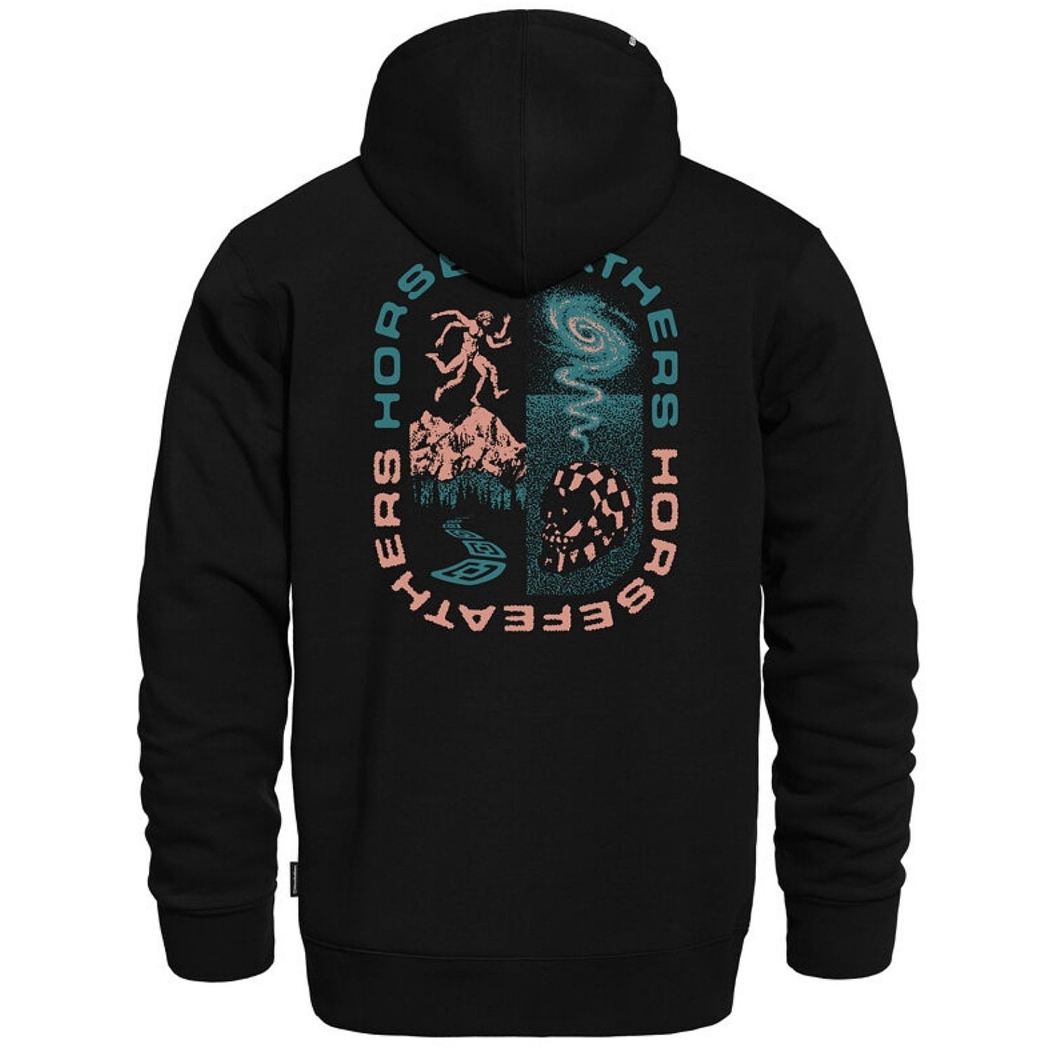 mikina Horsefeathers Instinct - Black - men´s