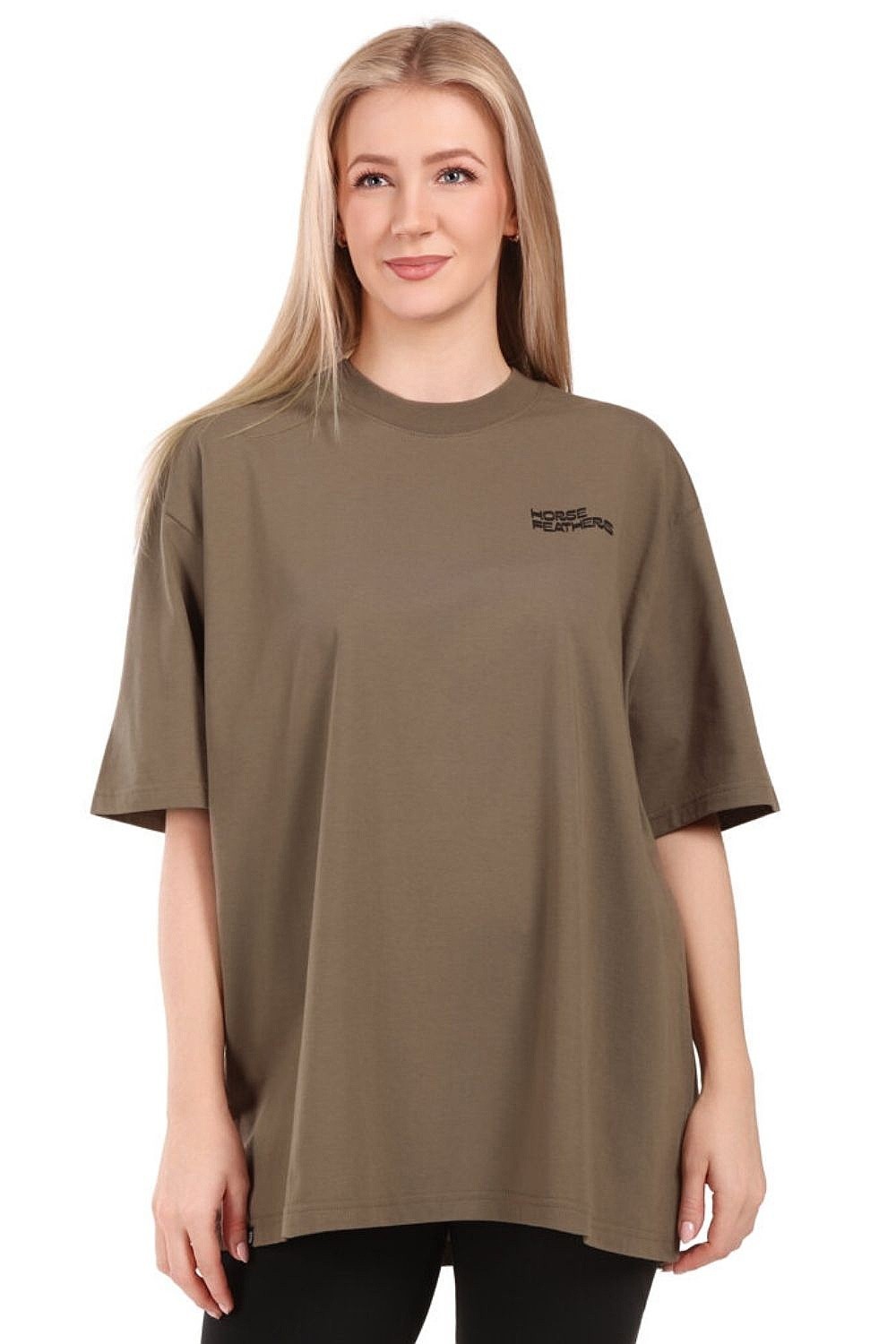 tričko Horsefeathers Venus - Fossil