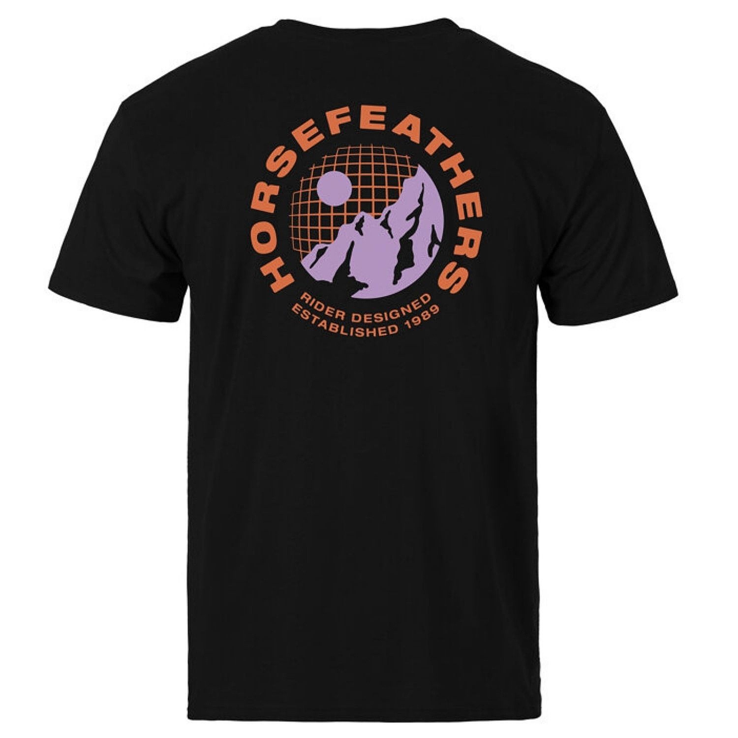 T-shirt Horsefeathers Altitude - Black - men´s