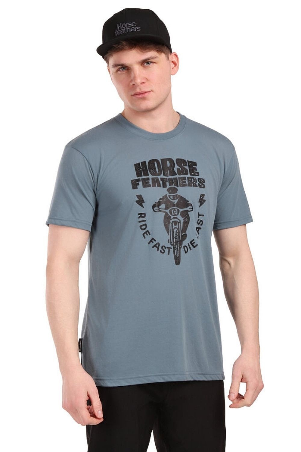 tričko Horsefeathers Full Send Tech - Citadel - men´s