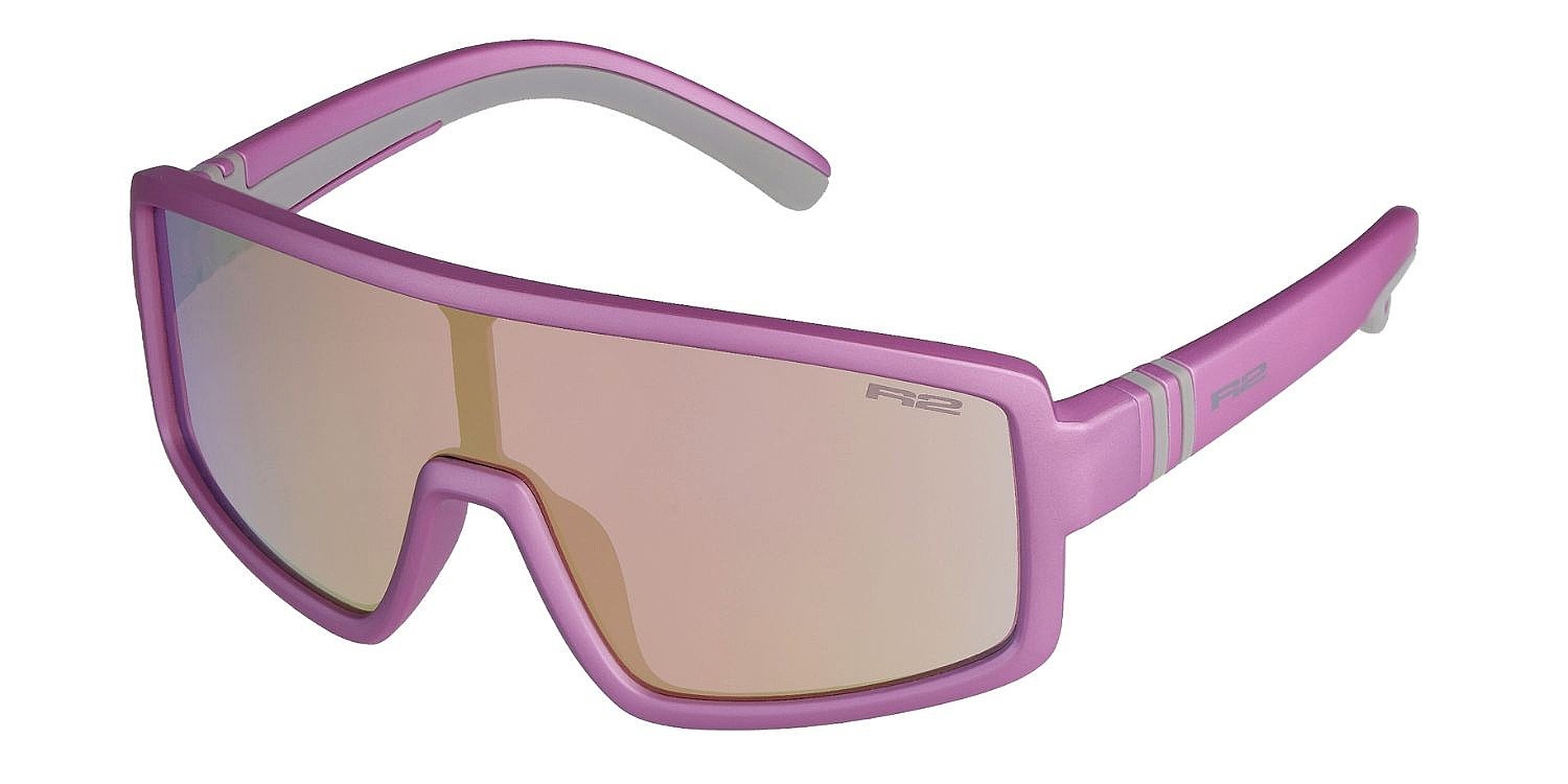 okuliare R2 Invader - AT044J/Metallic Violet Pink Matt/Pink Gold Chrome - unisex junior