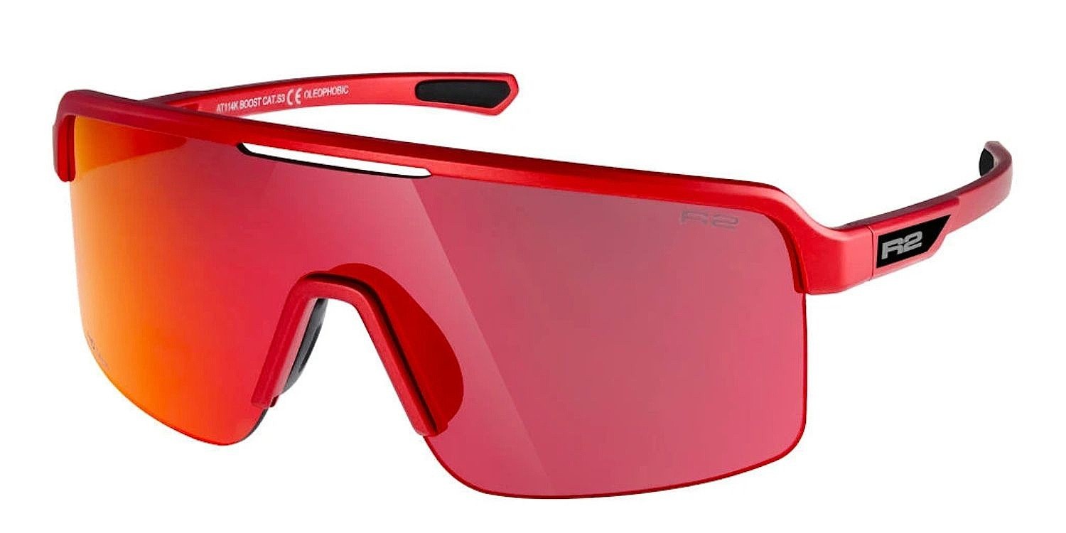 brýle R2 Boost - AT114K/Metallic Red Matte/Pink/Black Red Chrome