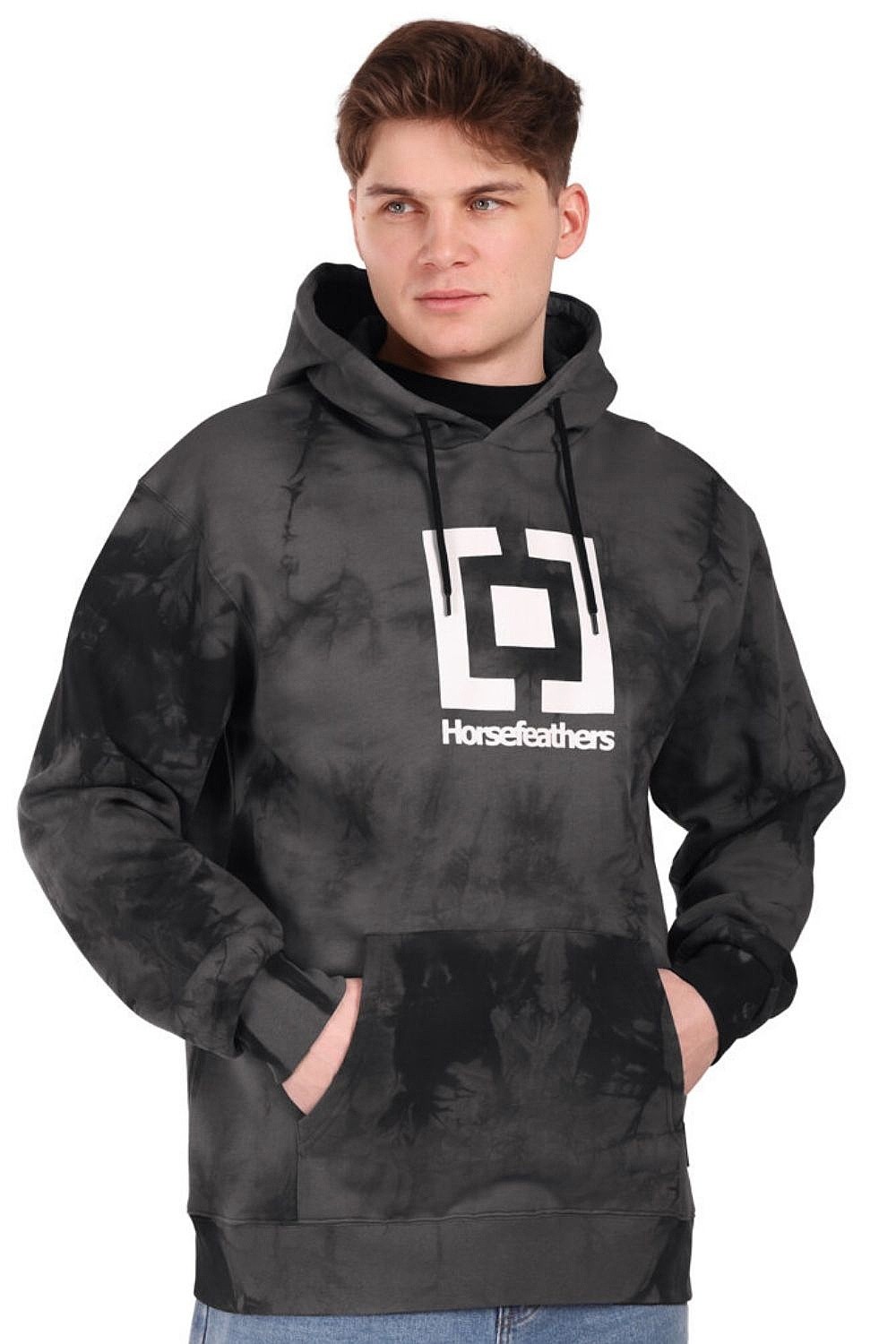 mikina Horsefeathers Leader - Tie Dye - men´s