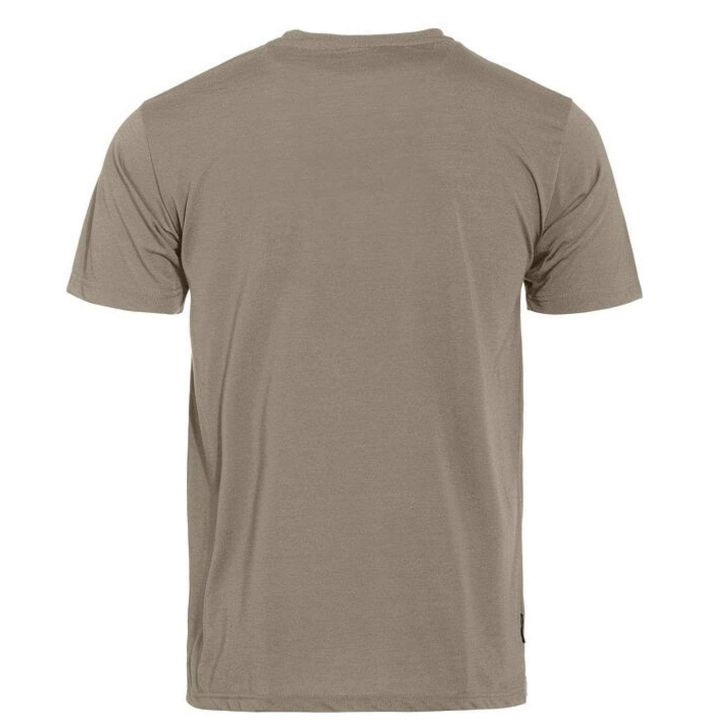 tričko Horsefeathers Rooter Tech - Taupe - men´s