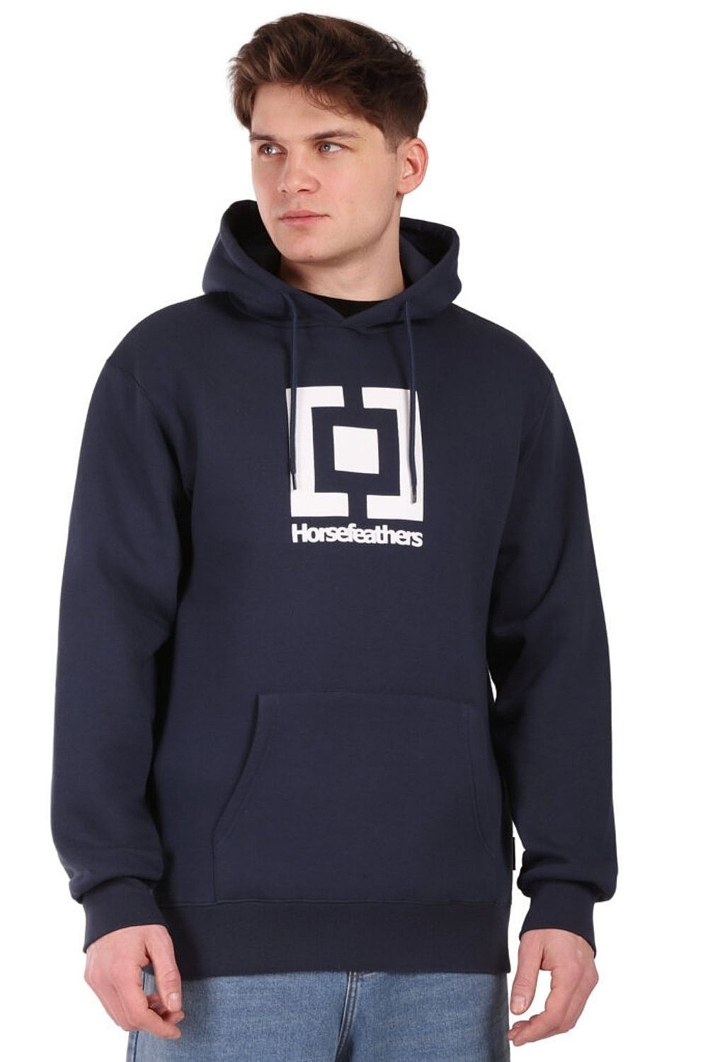 mikina Horsefeathers Leader - Indigo - men´s