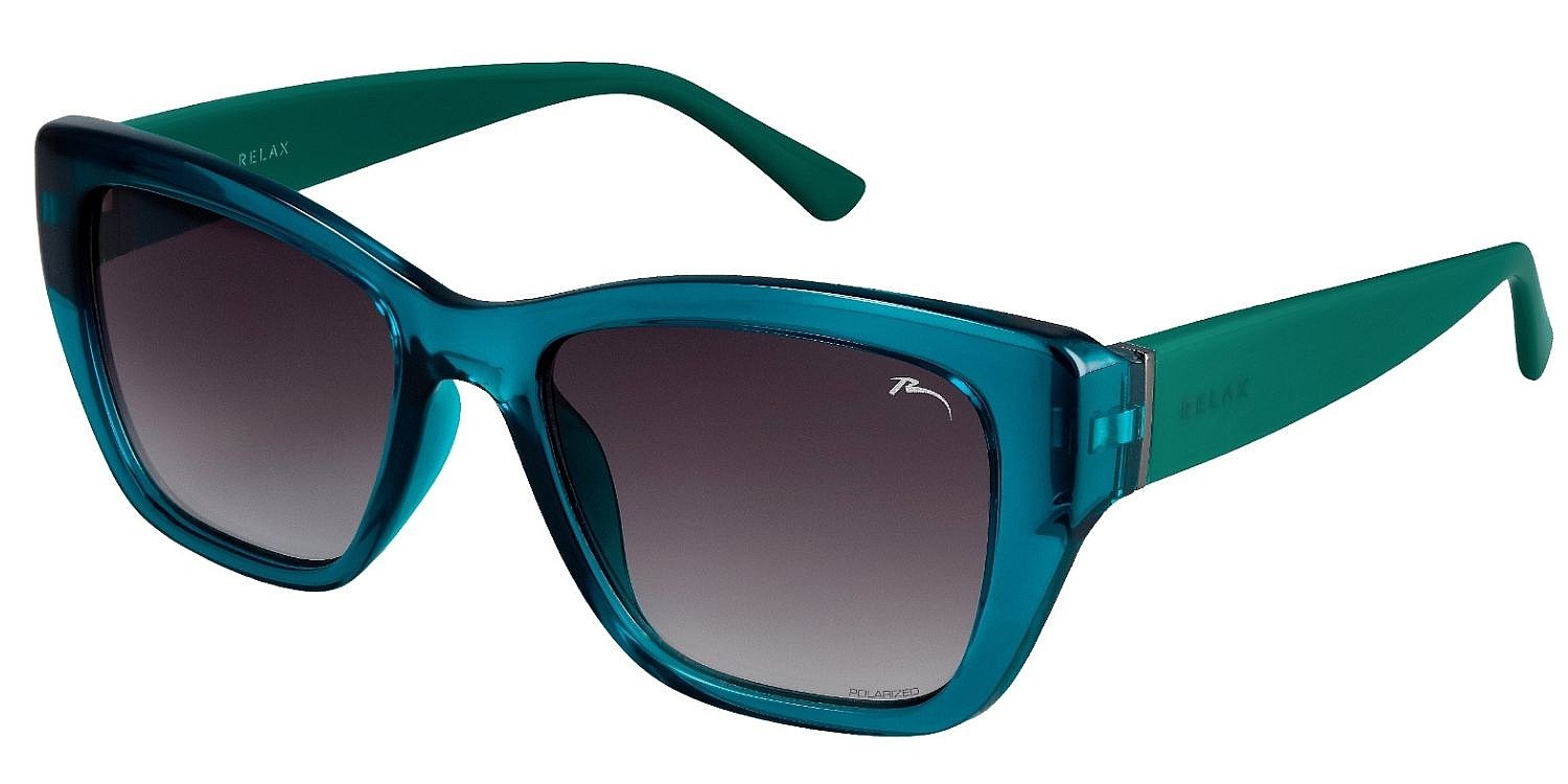 brýle Relax Zara - R0378B/Gloss Blue Green/Grey Gradient/Polarized