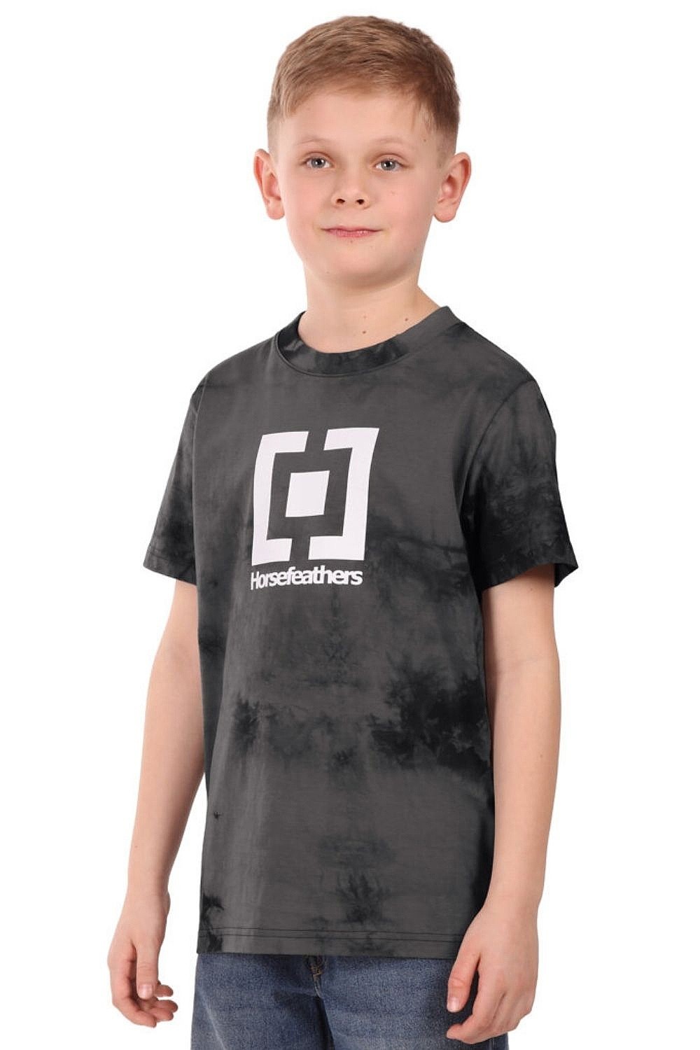 tričko Horsefeathers Base - Tie Dye - unisex junior