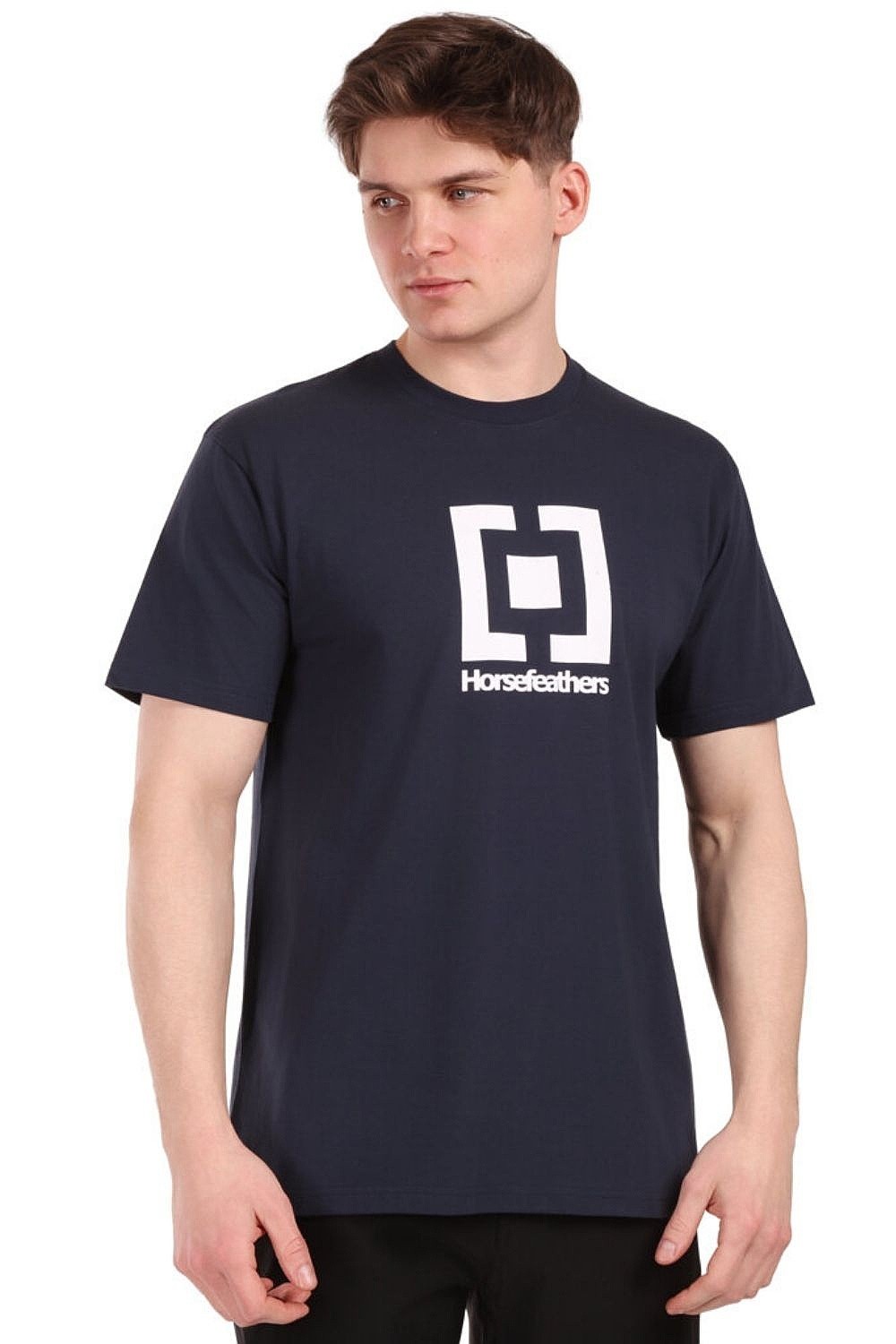 tričko Horsefeathers Base - Indigo - men´s