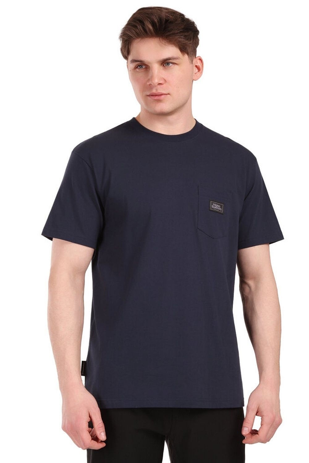 tričko Horsefeathers Alpha Pocket - Indigo - men´s