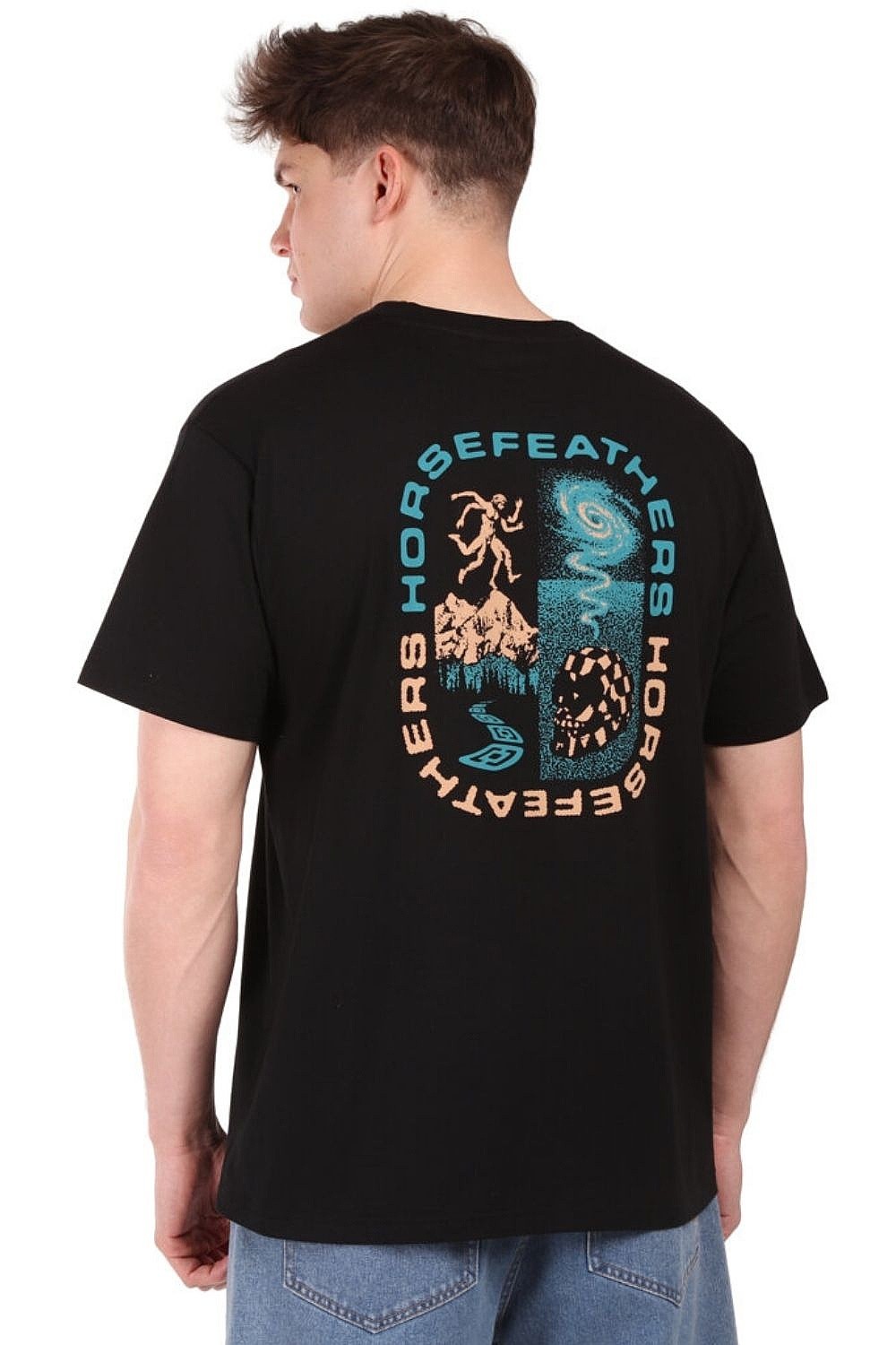 tričko Horsefeathers Instinct - Black