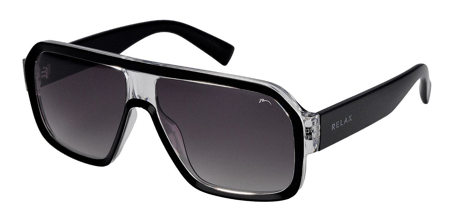 okuliare Relax Porg - R2367B/Gloss Black Clear/White Sensor