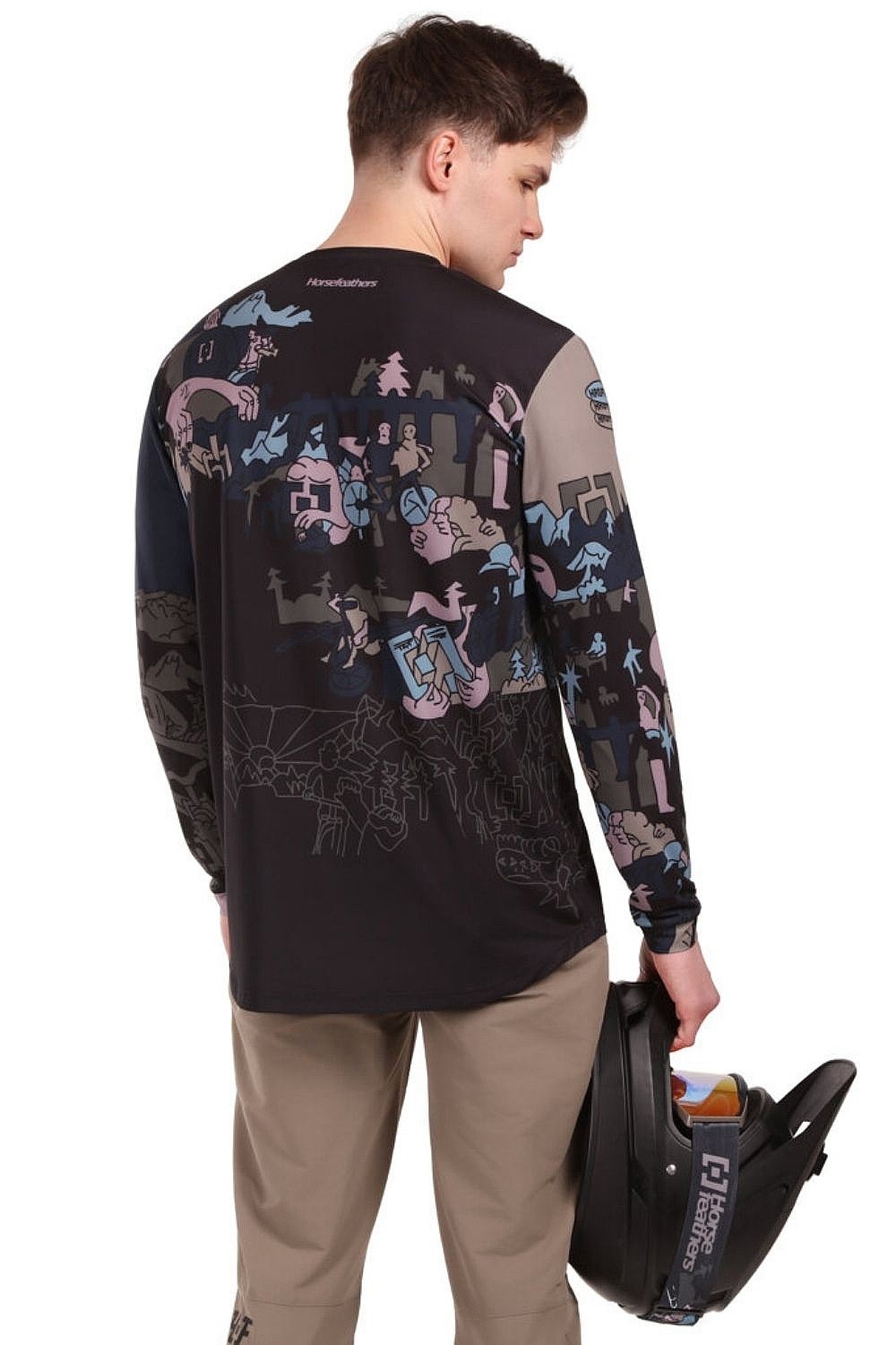 dres Horsefeathers Quantum LS - Doodle