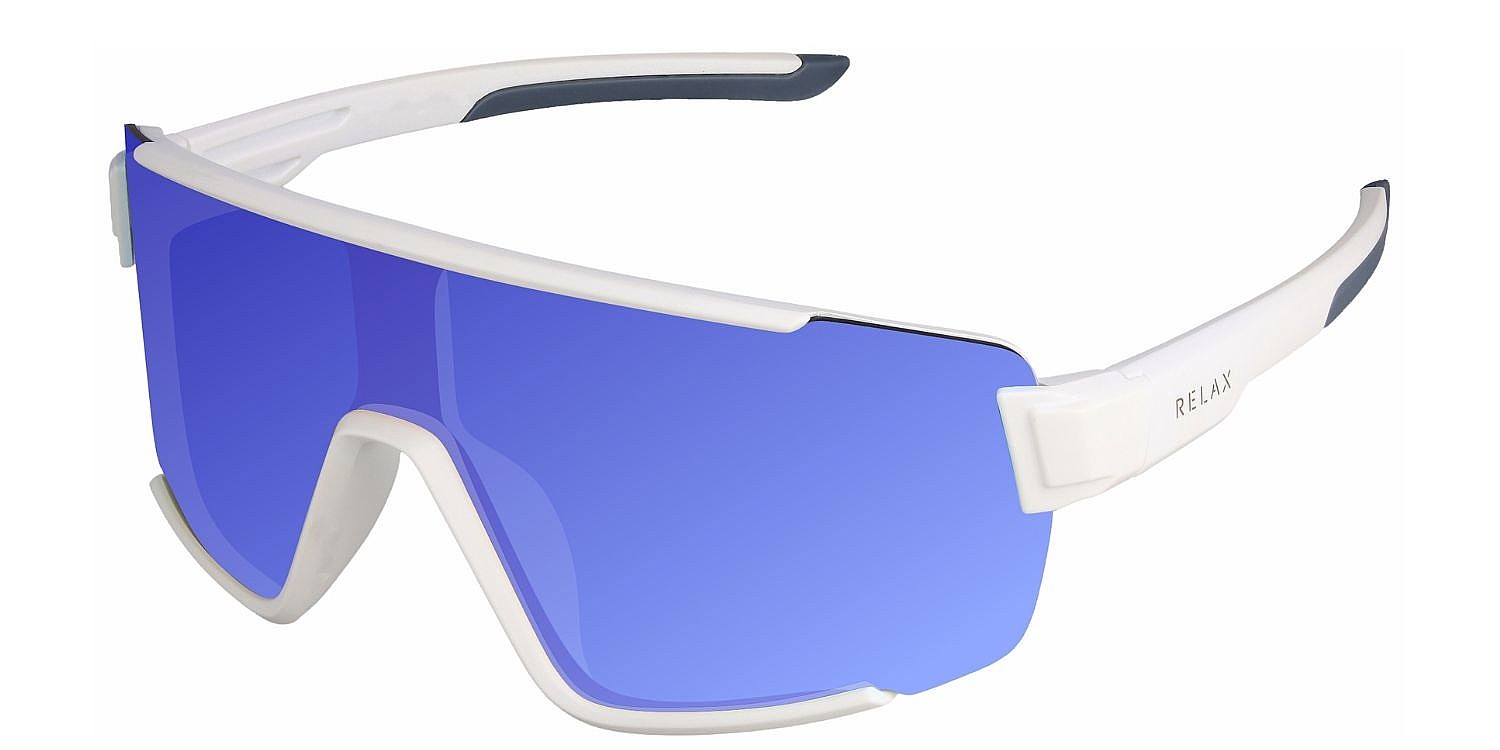 okulary Relax Jump - R5438D/Matte White/Ice Blue Platinum