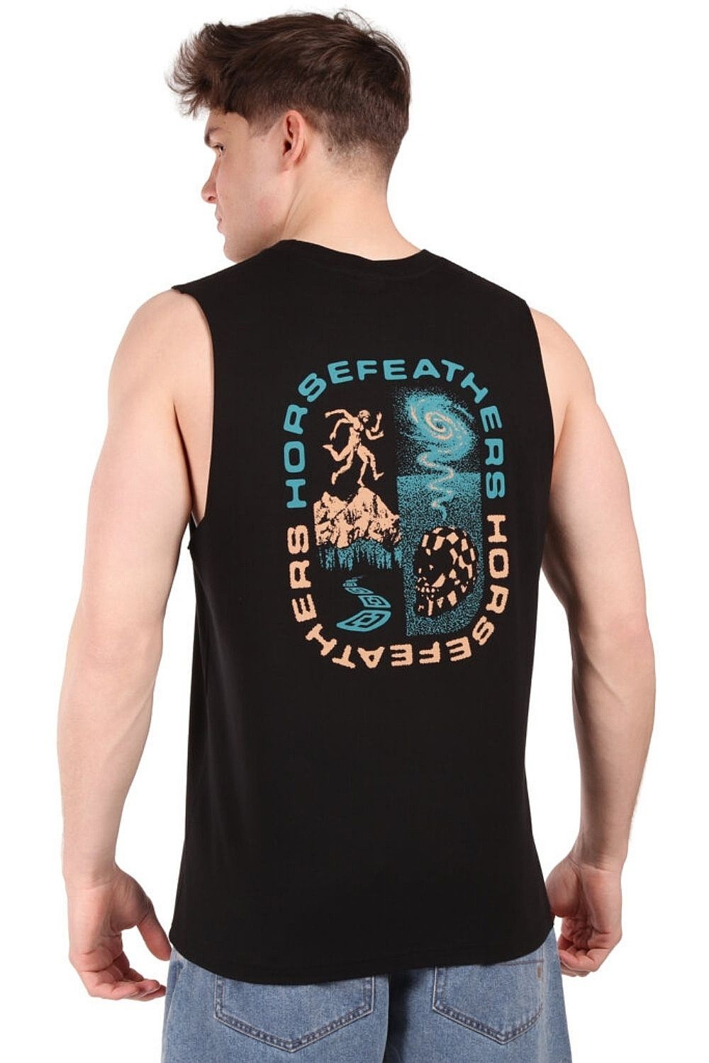 tielko Horsefeathers Instinct - Black - men´s