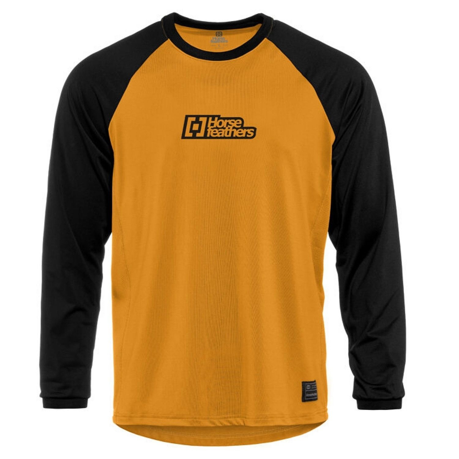 dres Horsefeathers Spike LS - Sunflower/Black