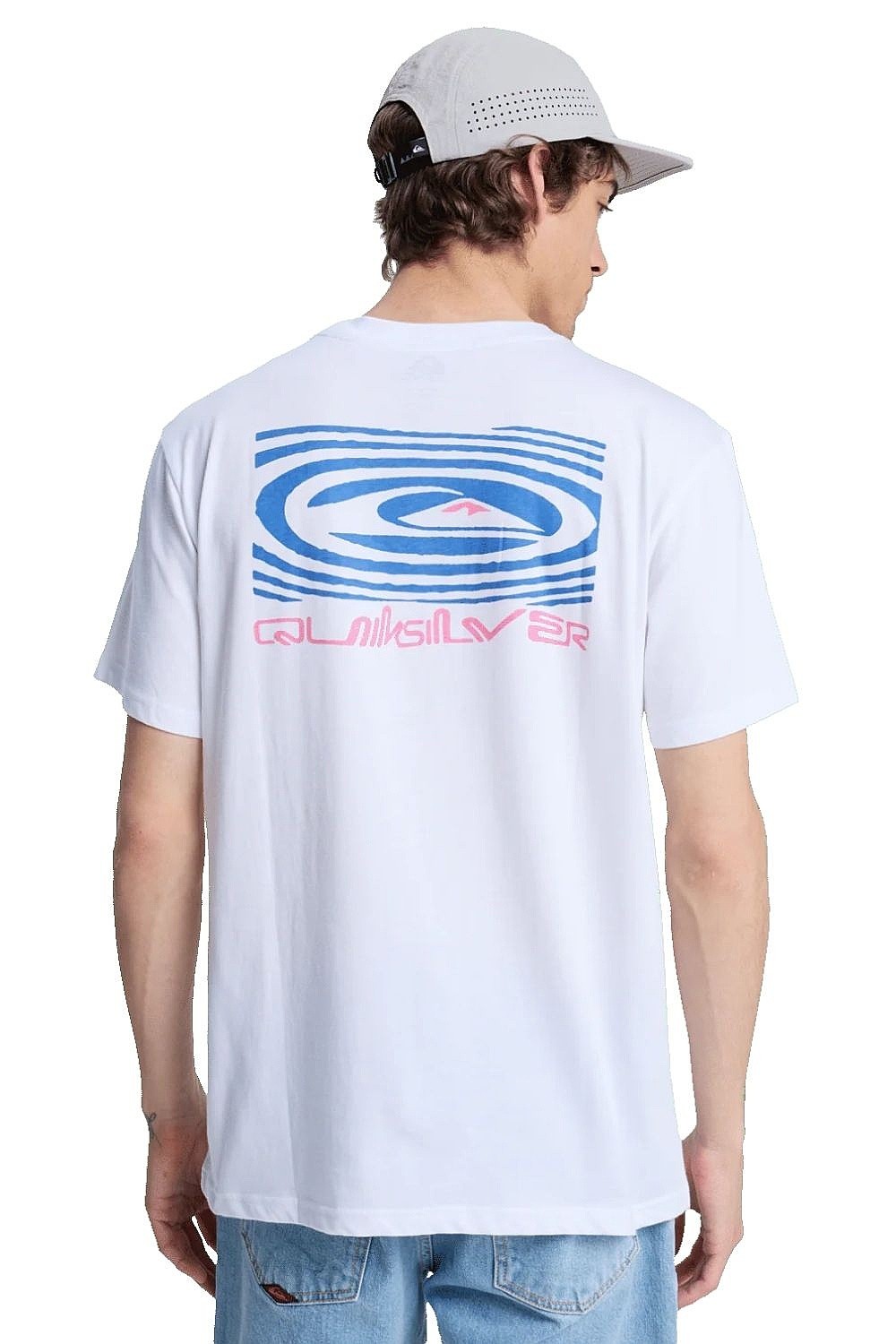T-shirt Quiksilver Ripples - WBB0/White - men´s