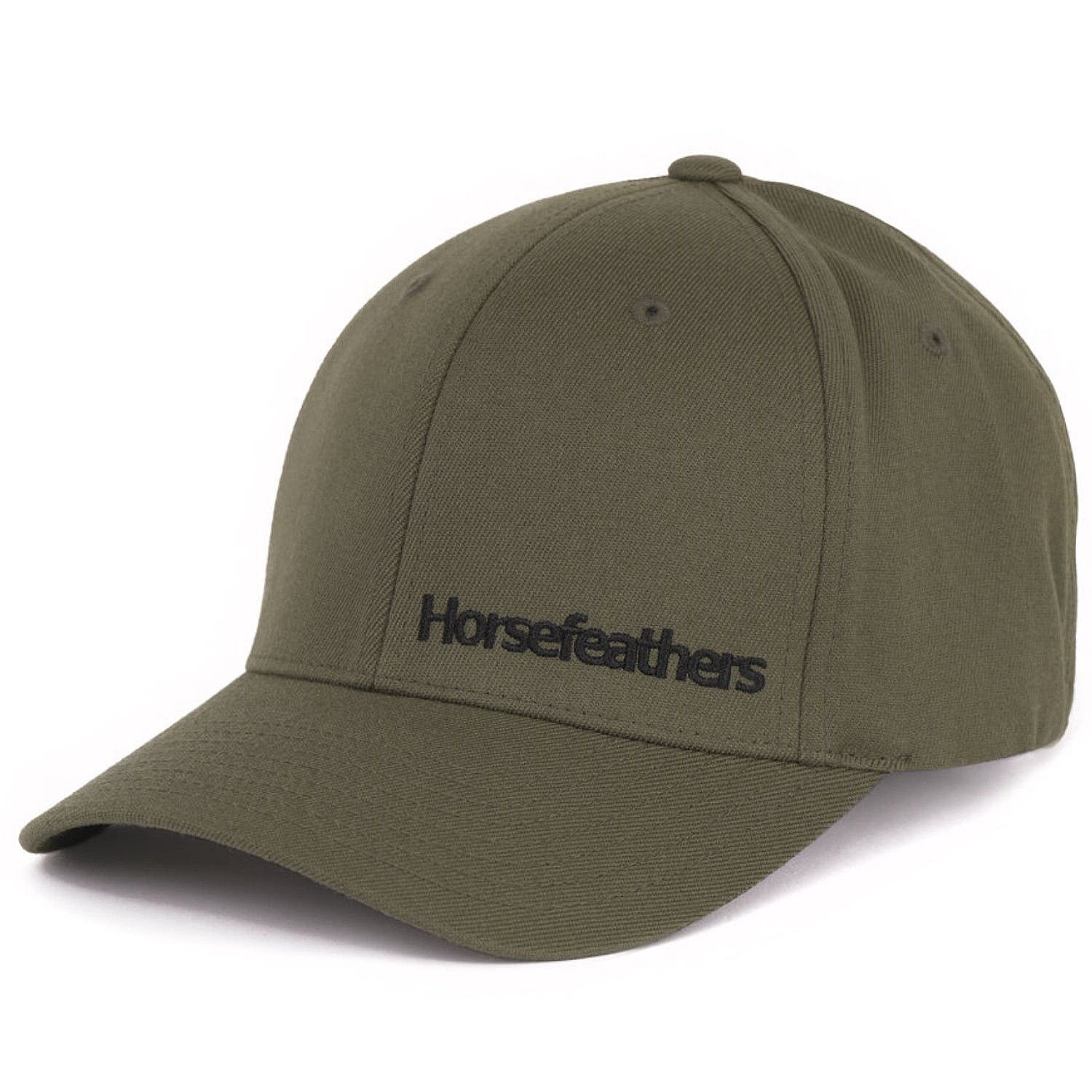 cap Horsefeathers Beckett Flexfit - Olive - men´s