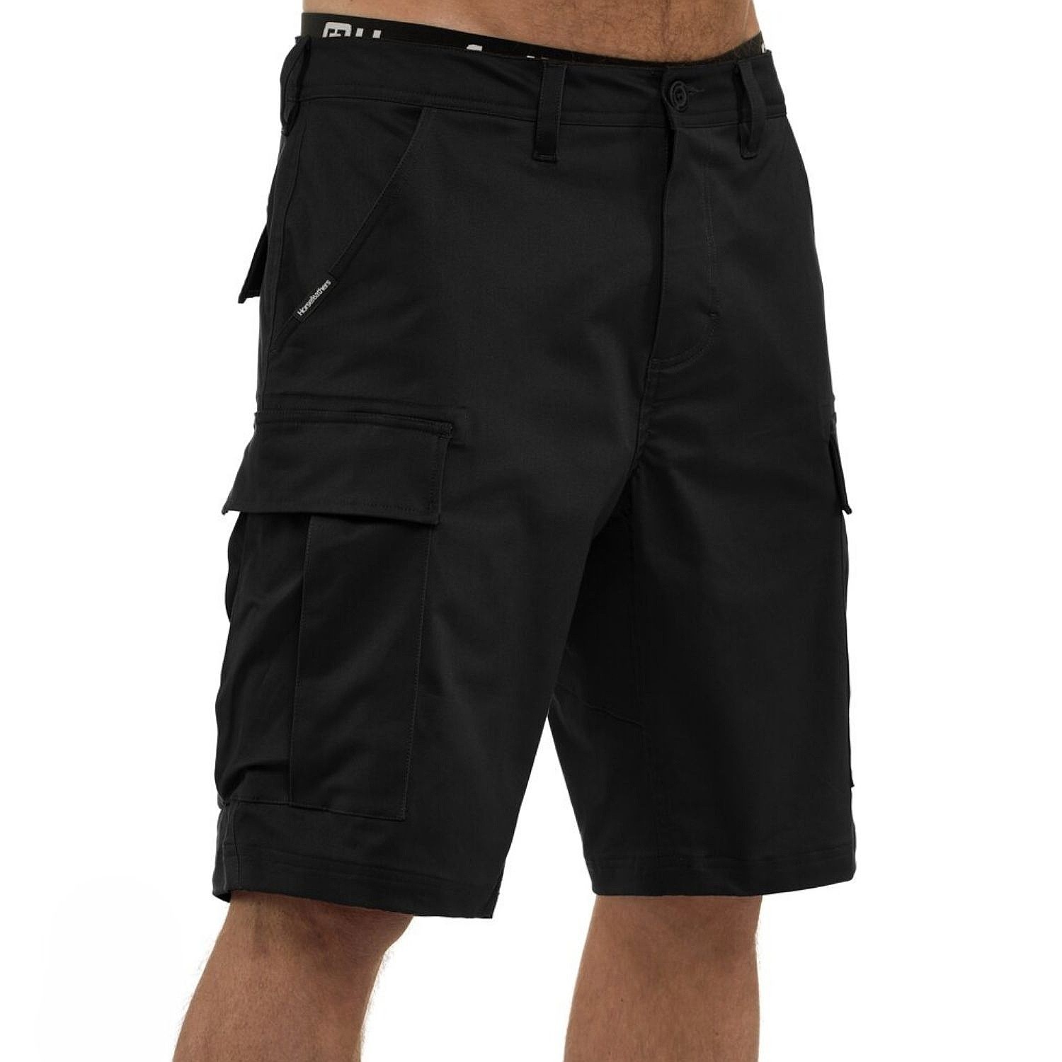 kraťasy Horsefeathers Captain - Black - men´s