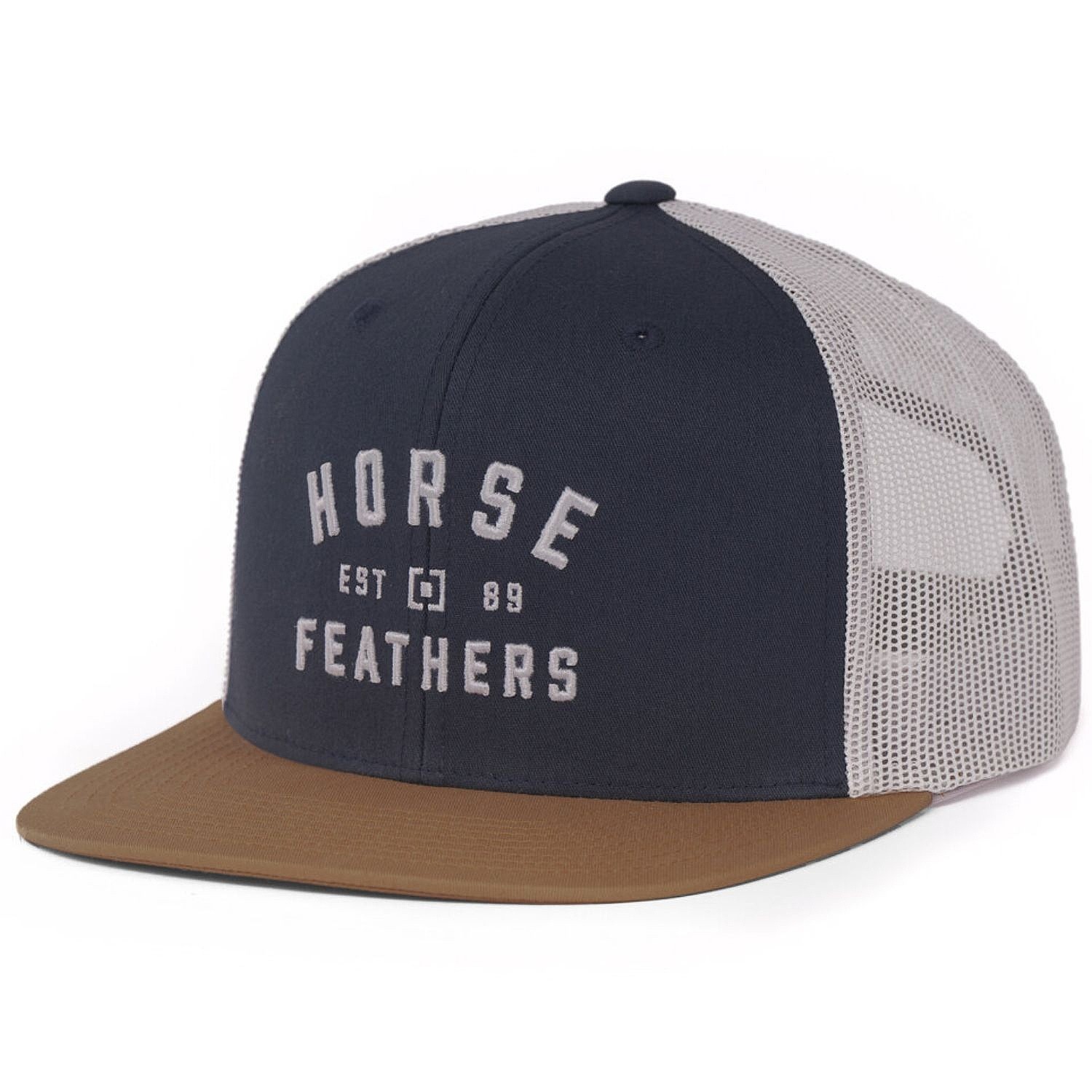 kšiltovka Horsefeathers Sign Trucker - Navy