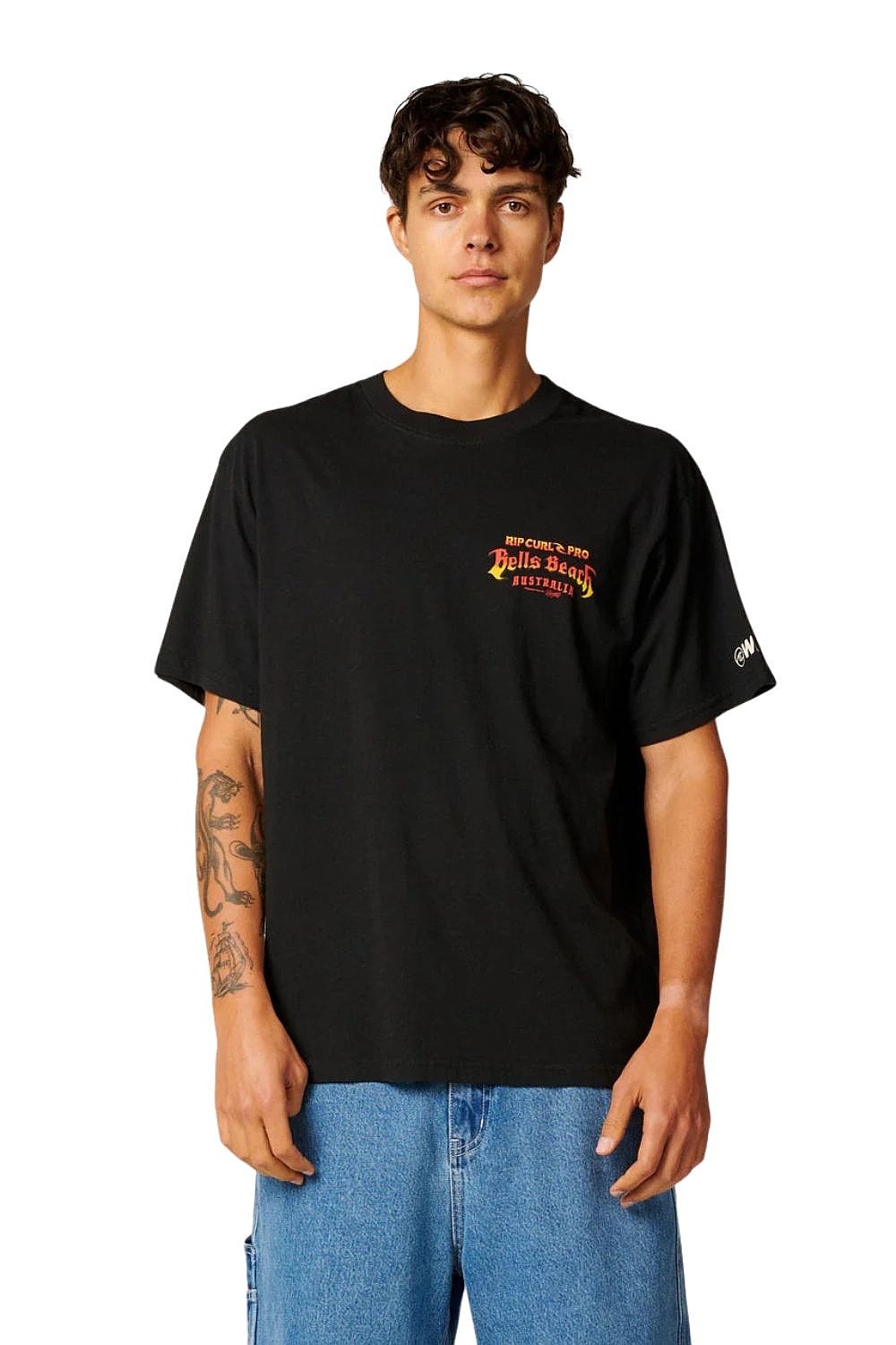 camisa Rip Curl Bells Pro 26 Event - Black - men´s
