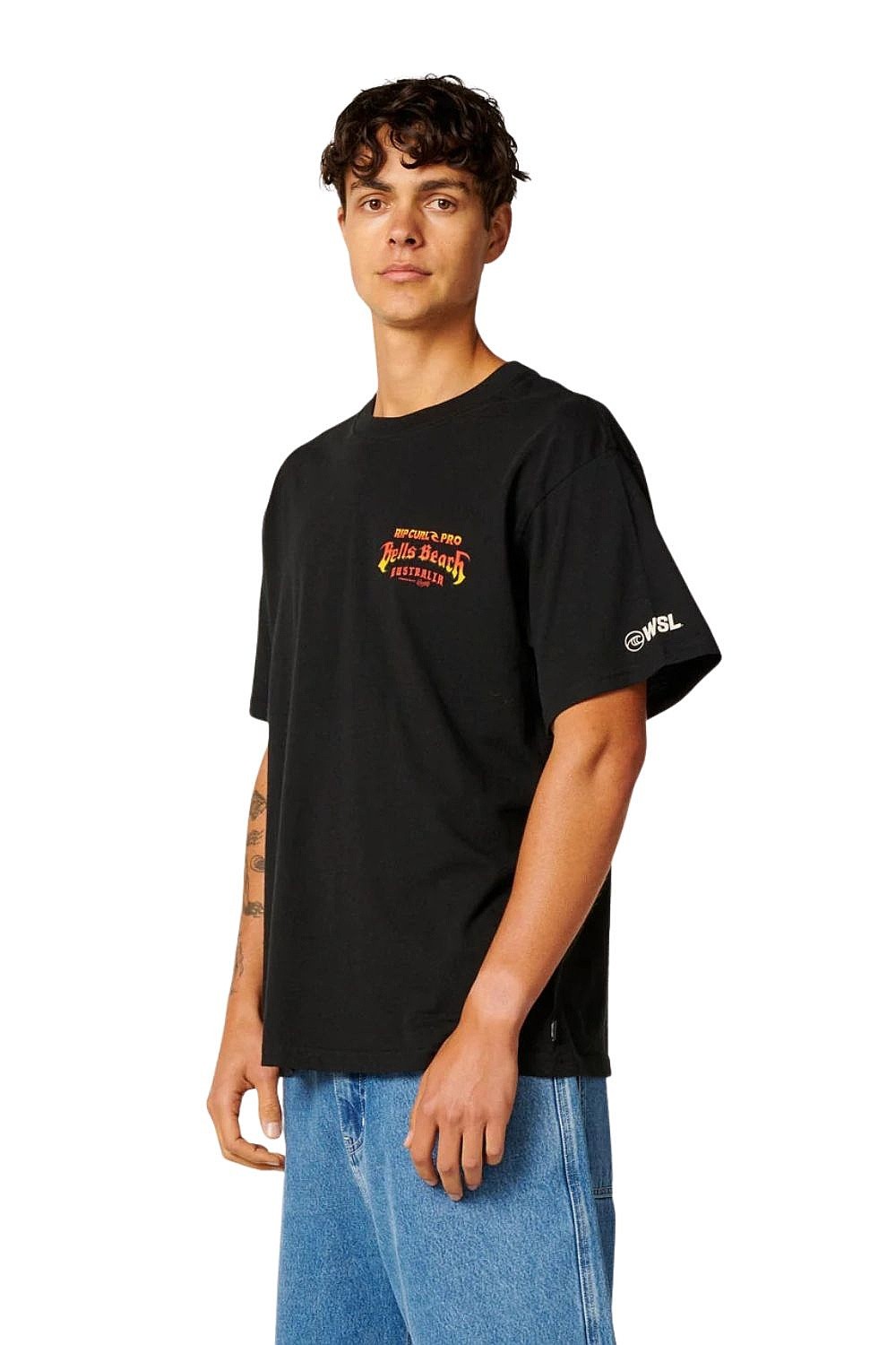 T-Shirt Rip Curl Bells Pro 26 Event - Black - men´s