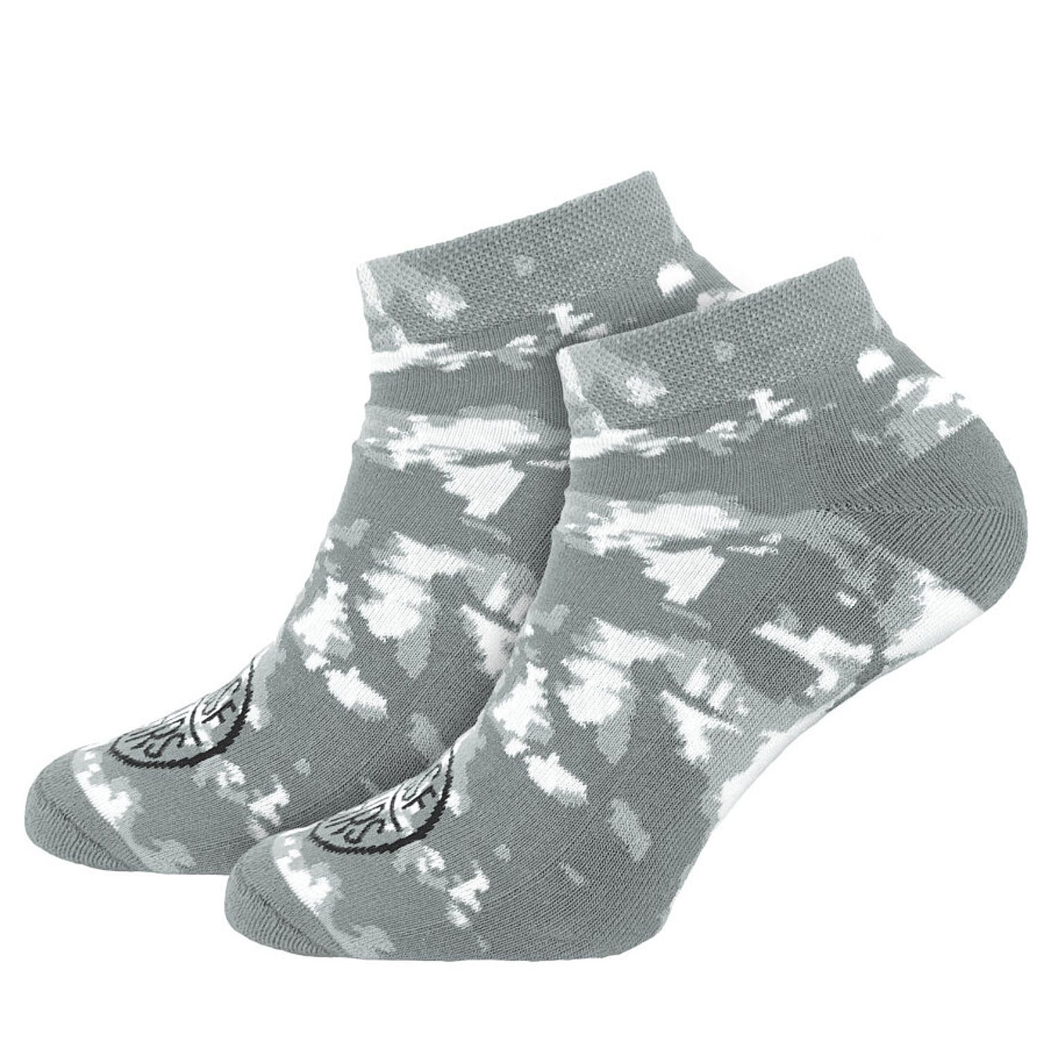 ponožky Horsefeathers Dice Low - White - men´s