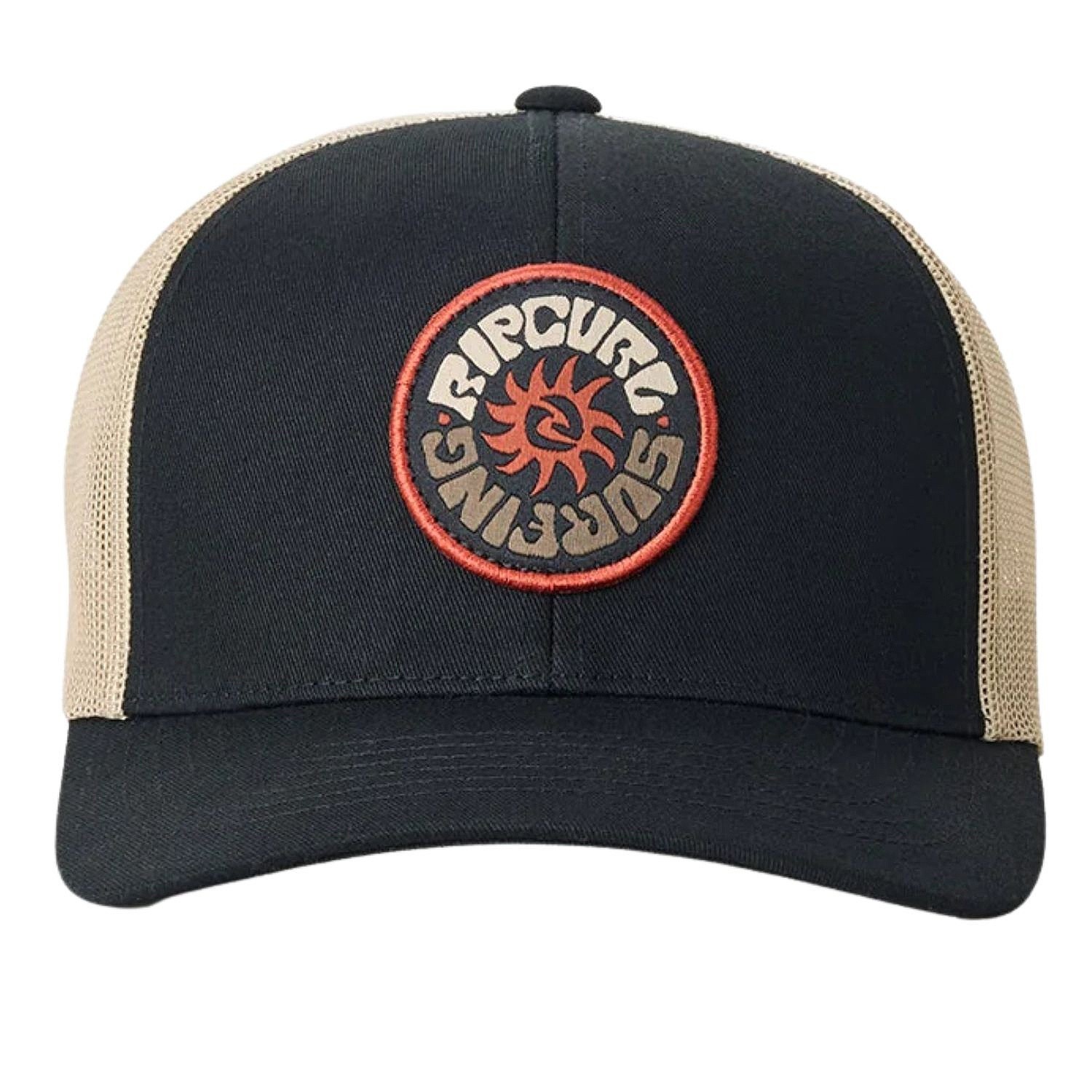 kšiltovka Rip Curl Custom Curve Trucker - Black/Khaki