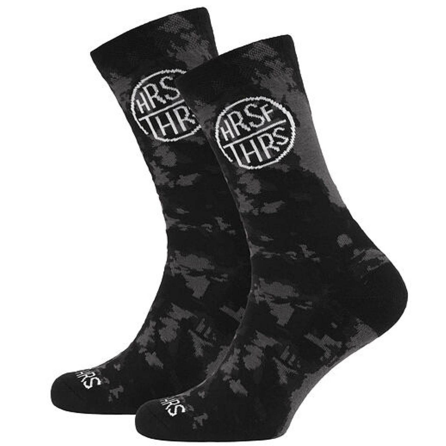 ponožky Horsefeathers Dice - Black - men´s