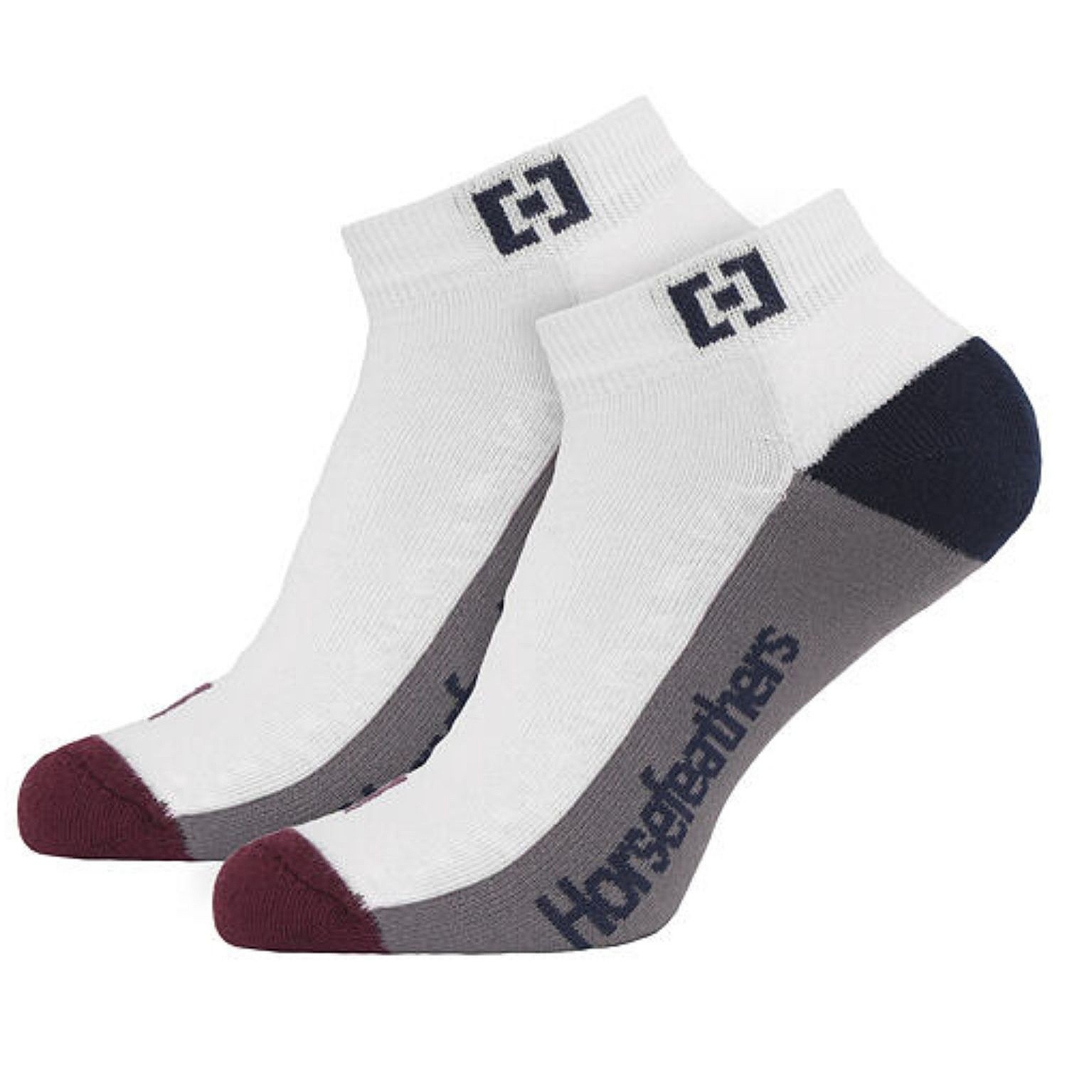 ponožky Horsefeathers Colton - White - men´s