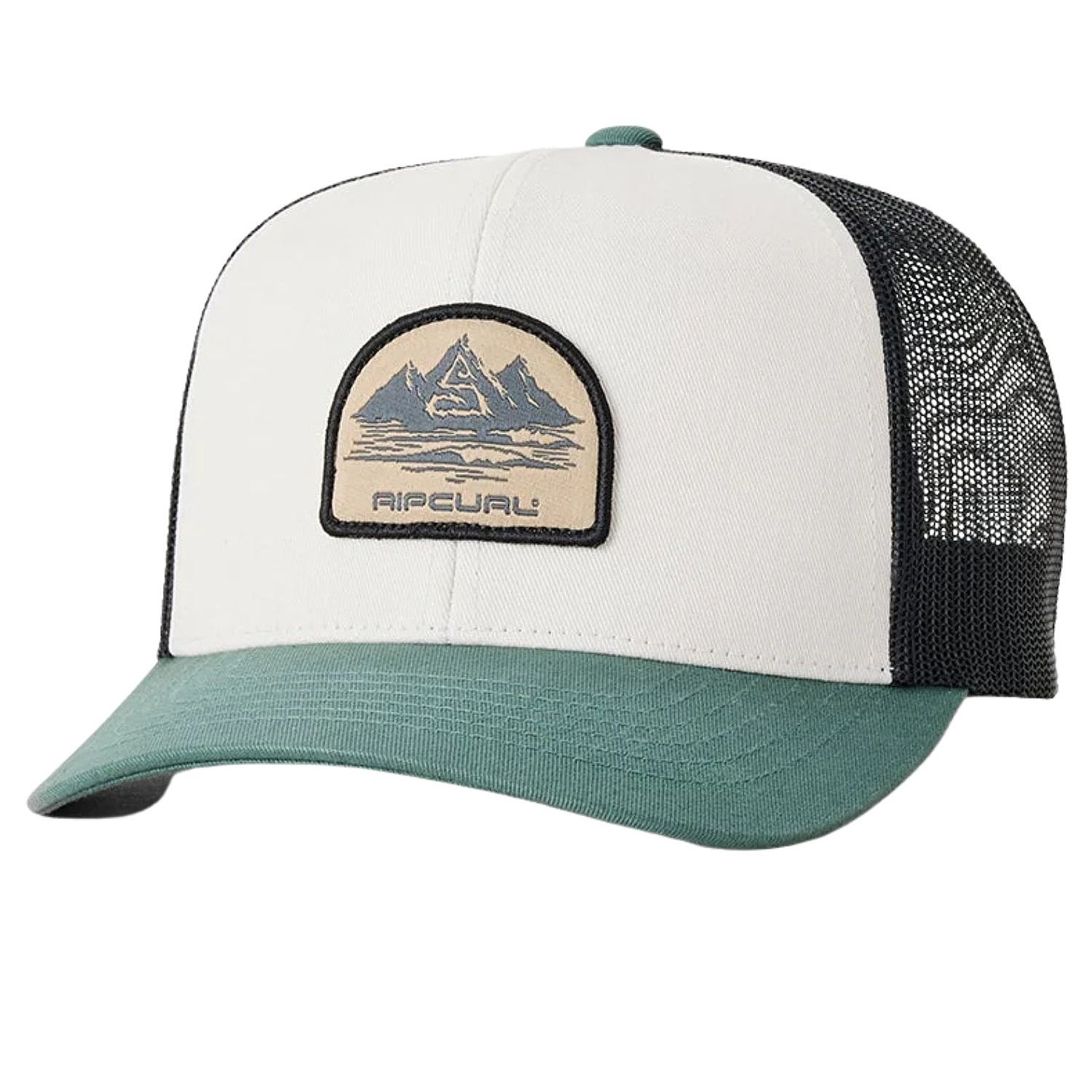 šiltovka Rip Curl Custom Curve Trucker - Bone/Aloe - men´s