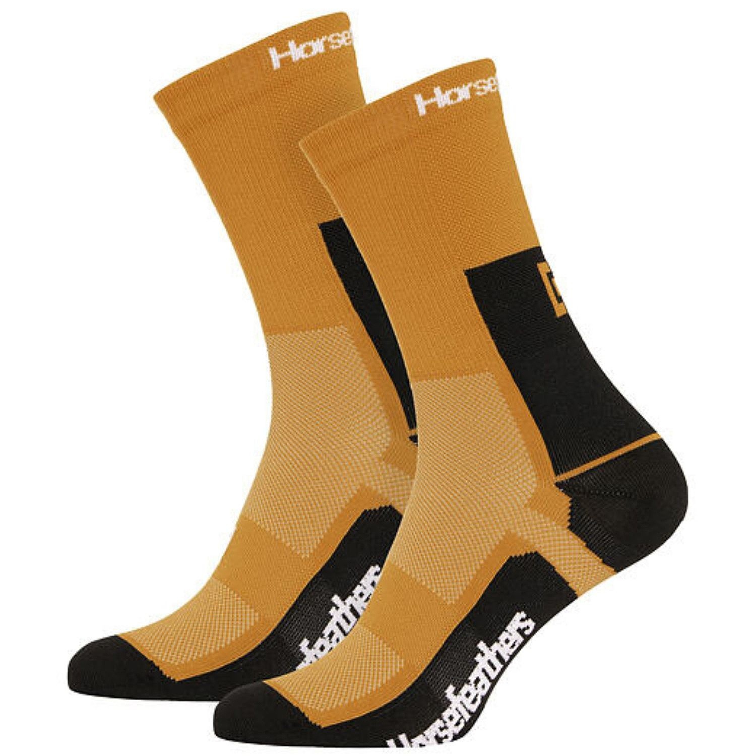 ponožky Horsefeathers Cadence Long - Sunflower - men´s