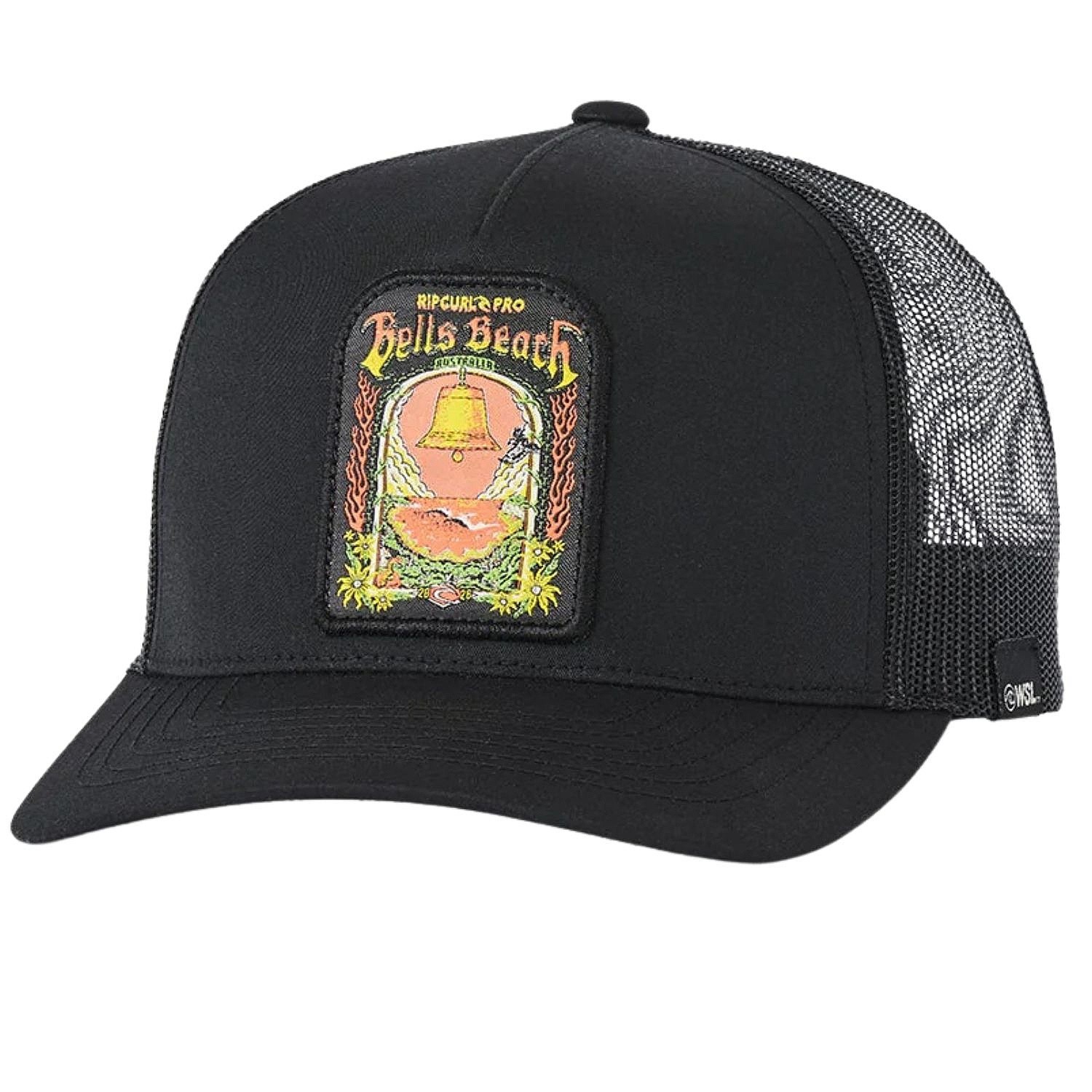 kšiltovka Rip Curl Bells Pro 26 Trucker - Washed Black