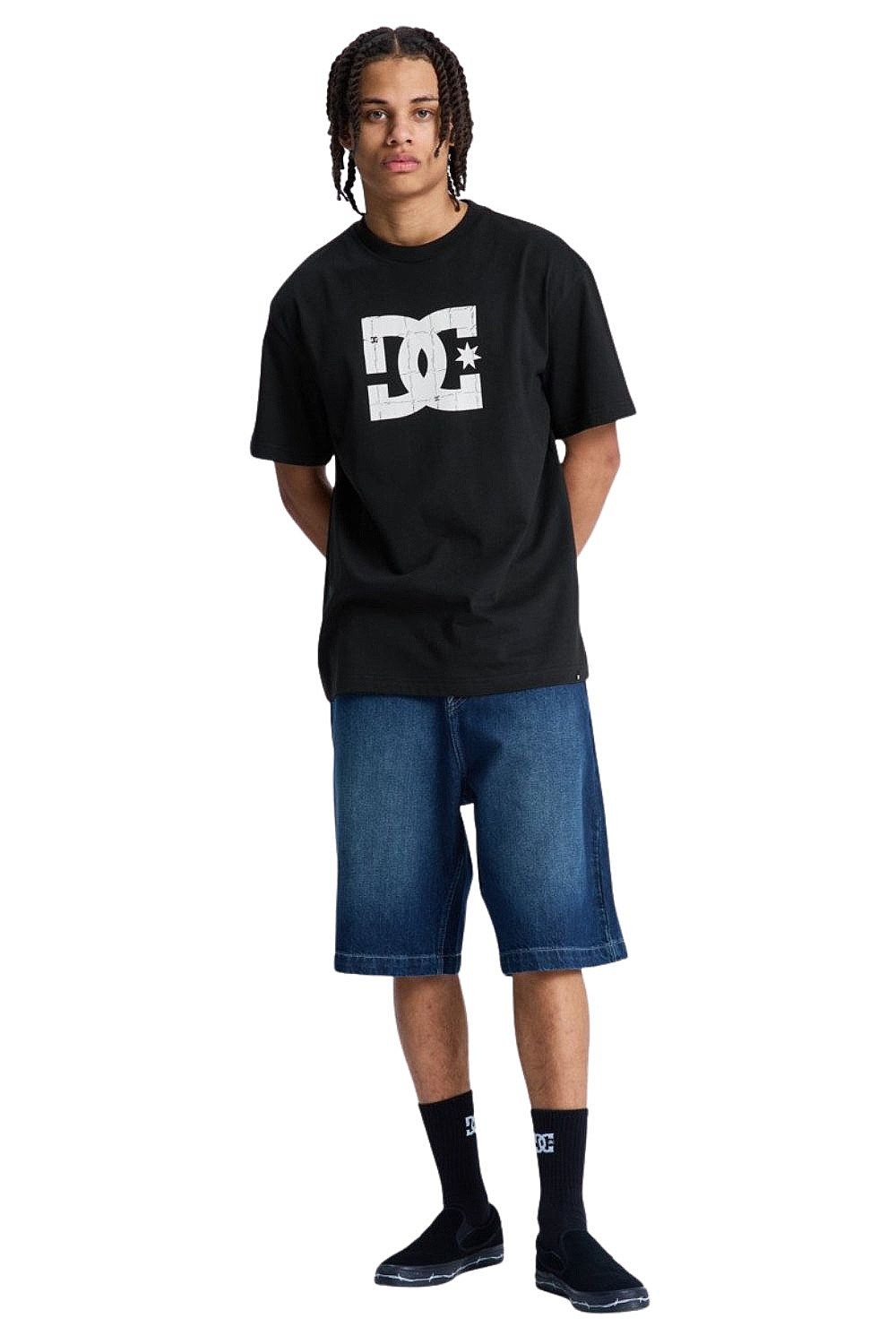 T-Shirt DC Star Filled Hss - KVJ0/Black - men´s