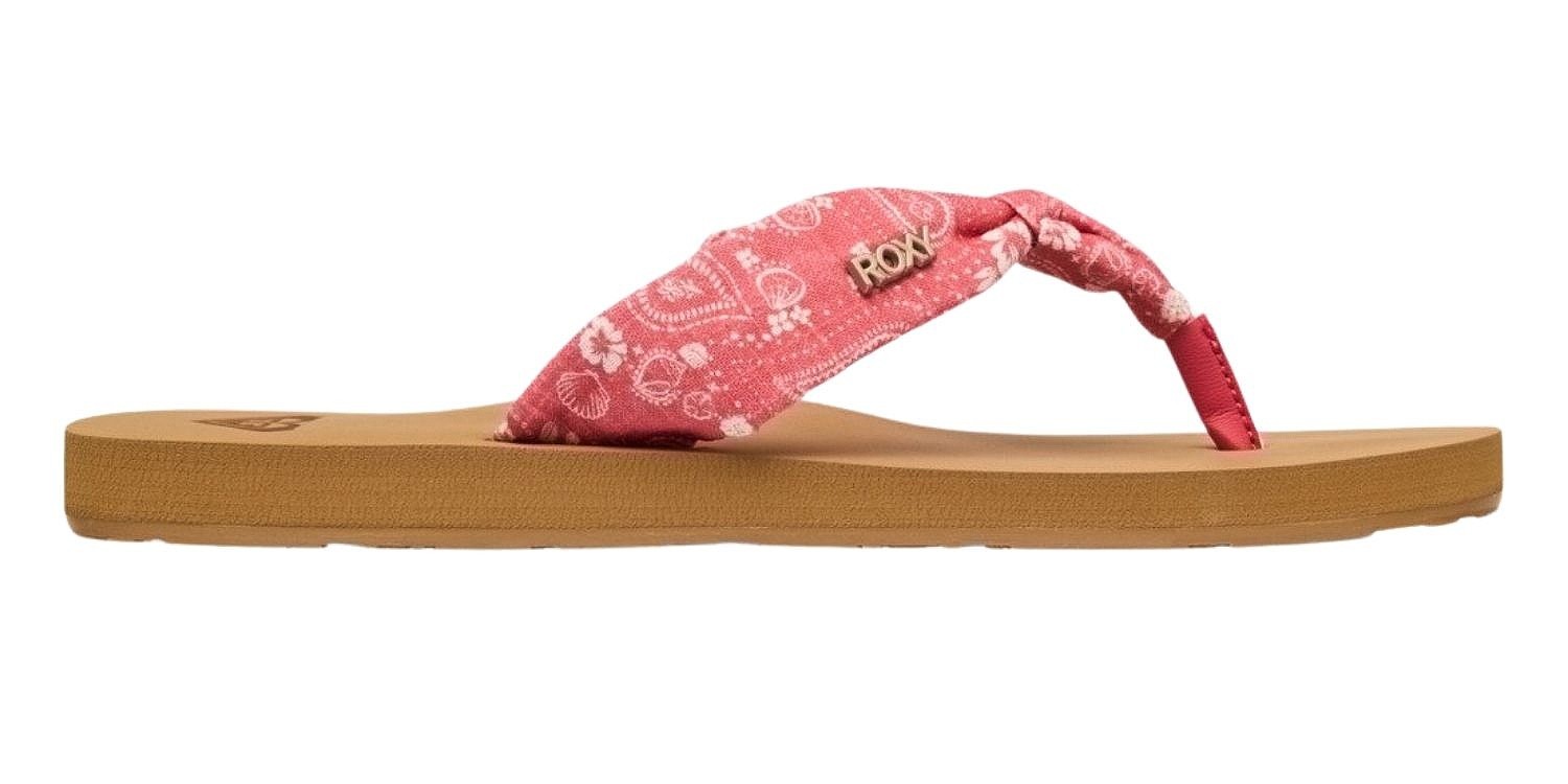 žabky Roxy Paia V - RMZ0/Hibiscus - women´s