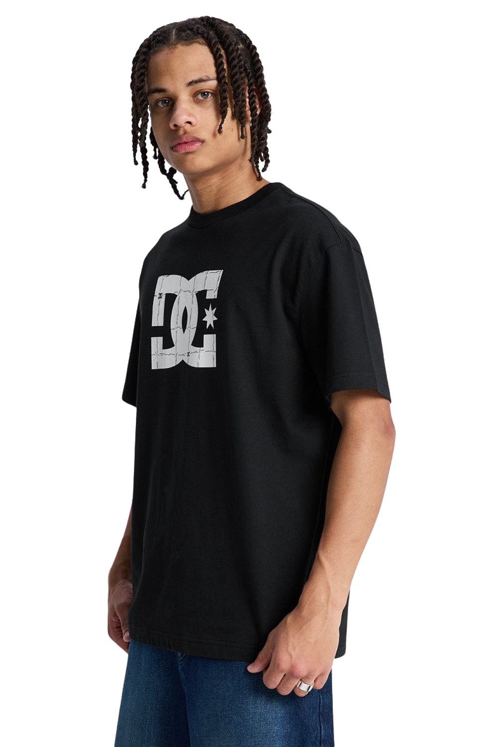 T-Shirt DC Star Filled Hss - KVJ0/Black - men´s