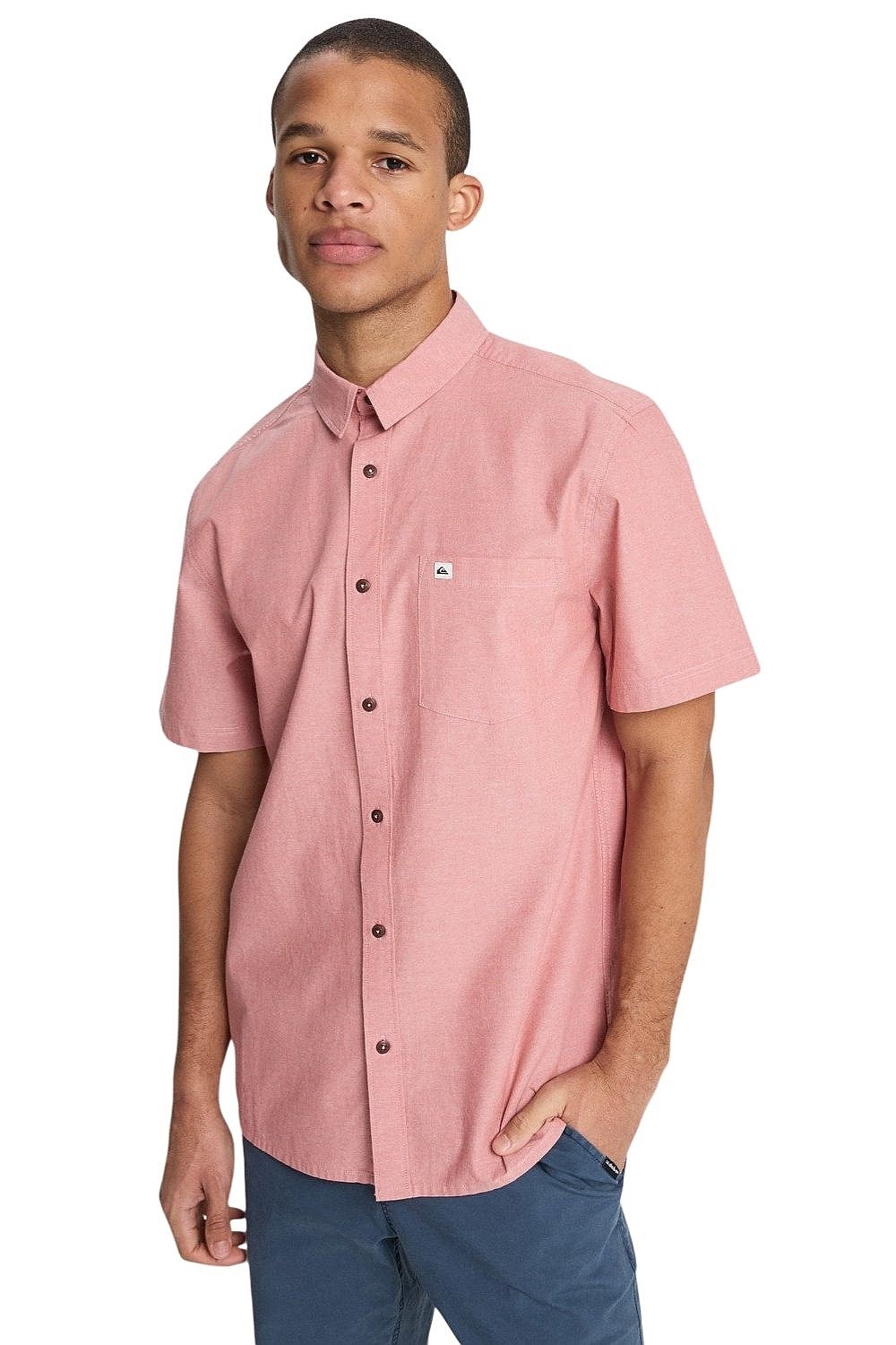 košeľa Quiksilver Drumfins - MKT0/Desert Sand - men´s