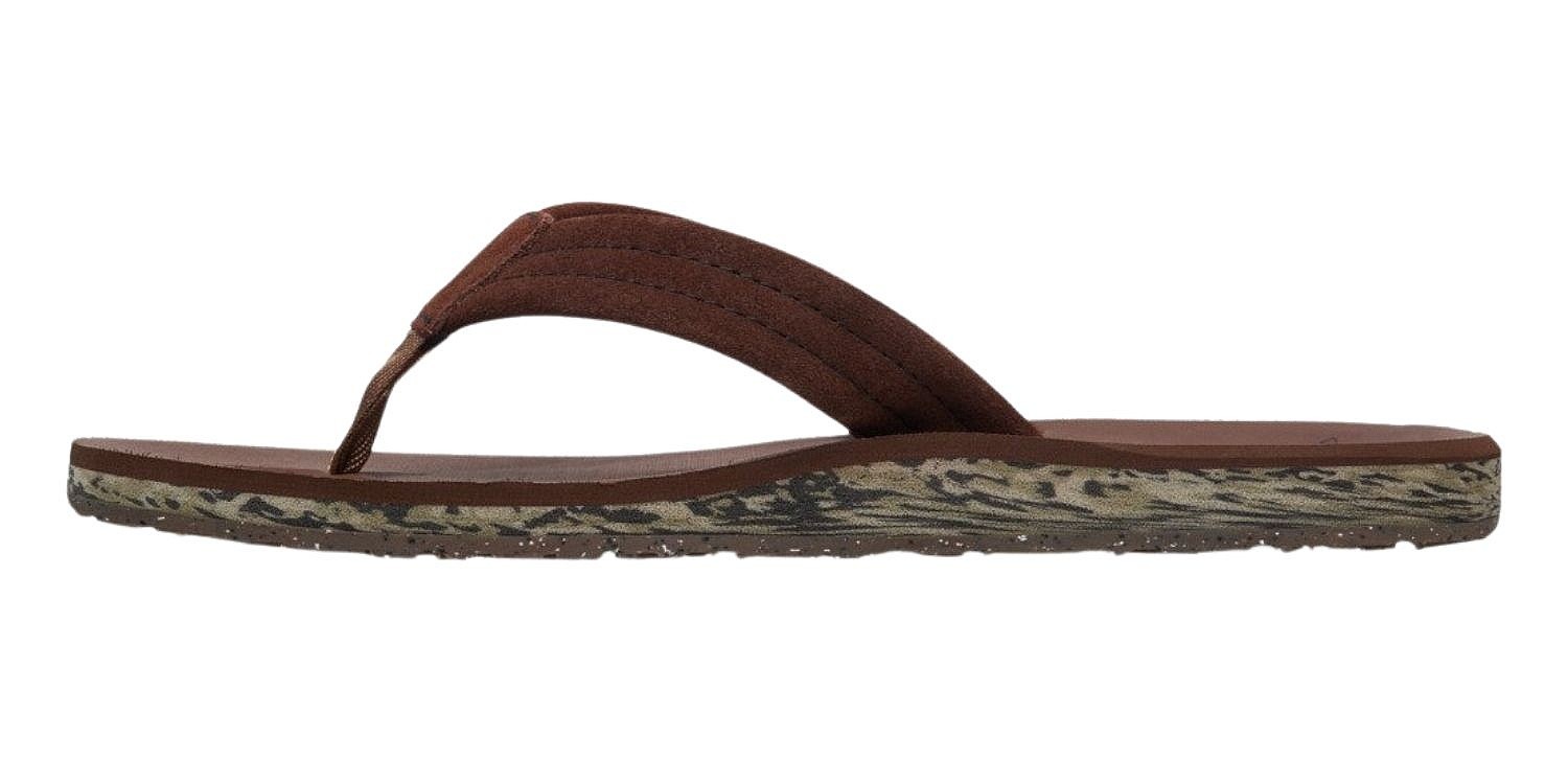 Flip-Flops Quiksilver Carver Suede Recycled - CVJ2/Brown 2 - men´s