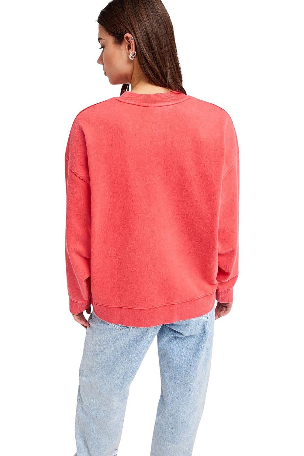 sweatshirt Roxy Lineup Terry - RMZ0/Hibiscus - women´s