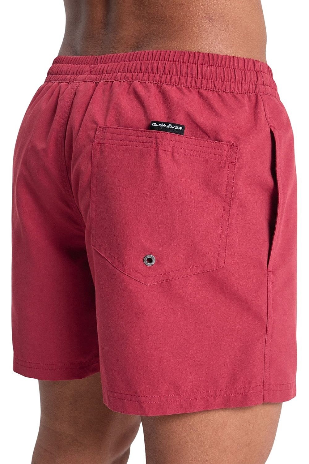 kúpacie šortky Quiksilver Everyday Solid Volley 15 - RQZ0/Burnt Russet - men´s