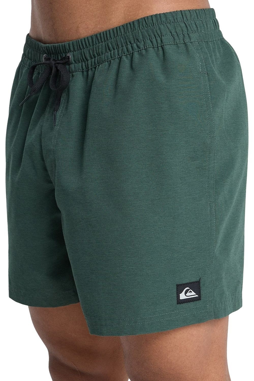 koupací šortky Quiksilver Everyday Solid Volley 15 - GRTH/Forest Heather