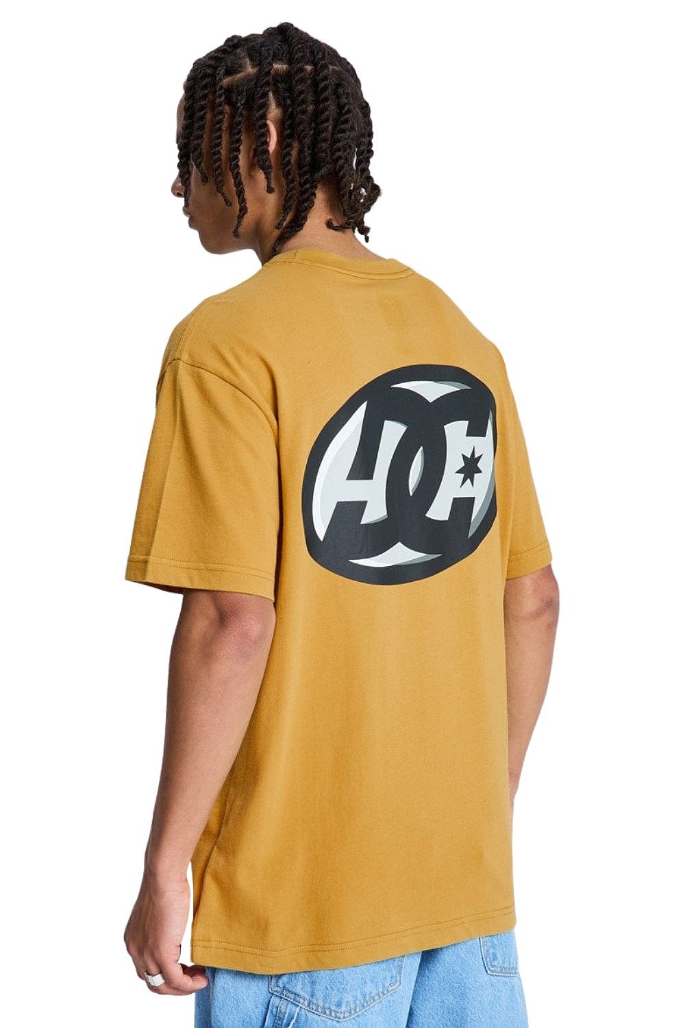 tričko DC Fast Bubble Hss - GKH0/Golden Olive - men´s