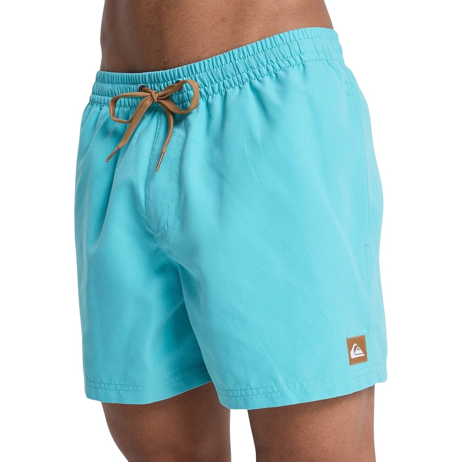 kúpacie šortky Quiksilver Everyday Solid Volley 15 - BJK0/Aqua - men´s