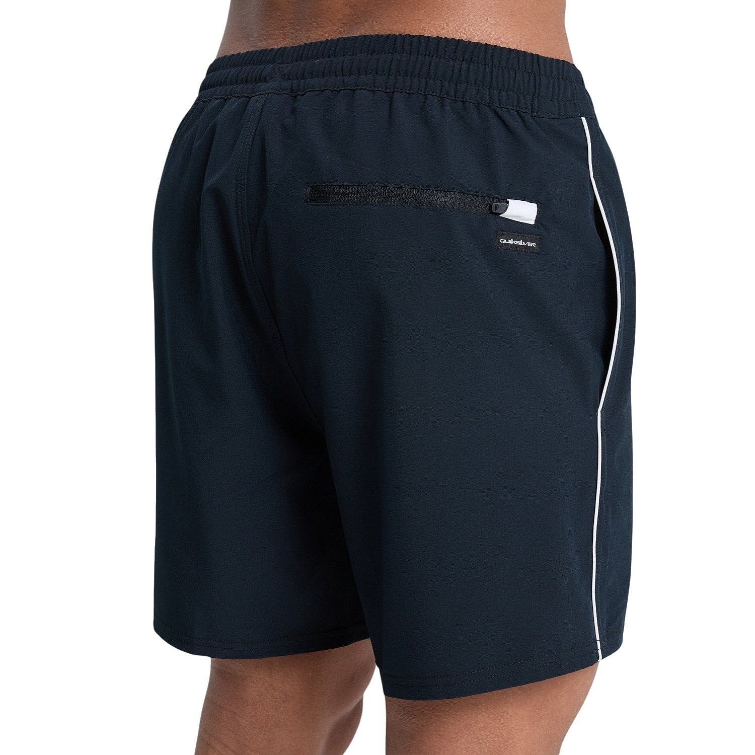 kúpacie šortky Quiksilver Stretch Piped Volley 16 - KVJ0/Black - men´s