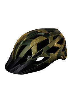 helmet R2 Lumen - ATH20A2/Dark Green/Dark Gold Matt - unisex junior